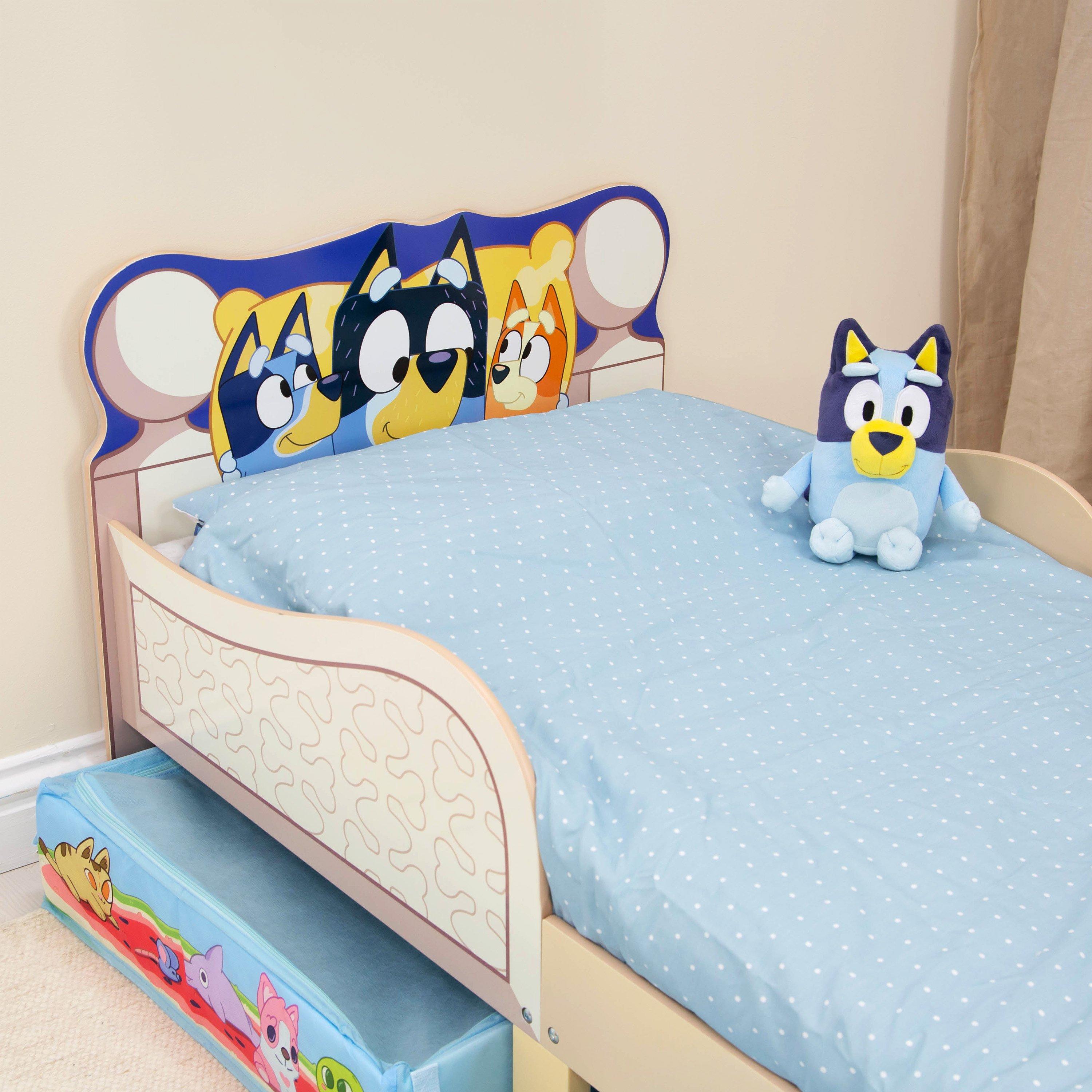 Multi - Bluey - Bedtime Toddler Bed With Storage - 5
