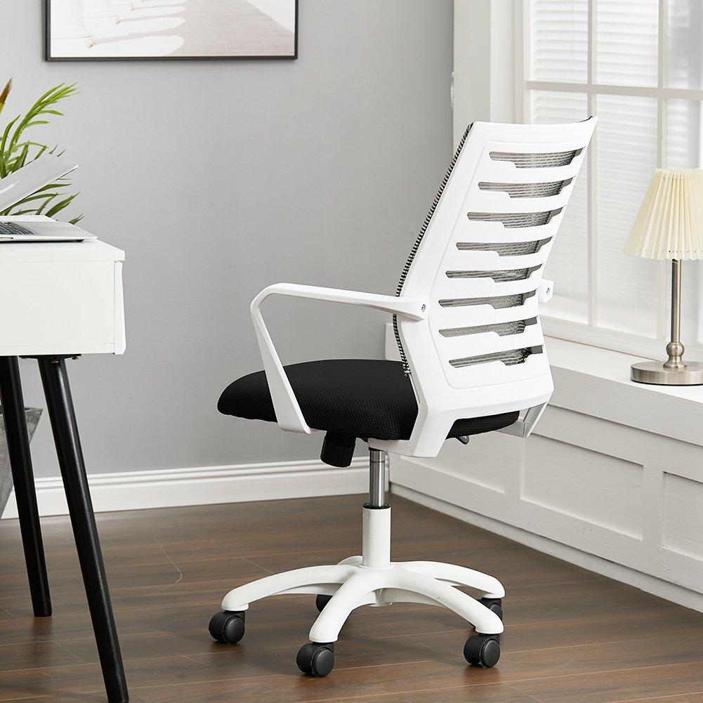 Grey/White - Kabinet UK - Ergonomic Mesh Office Chair - 2