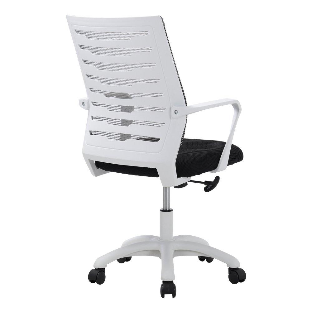 Grey/White - Kabinet UK - Ergonomic Mesh Office Chair - 6