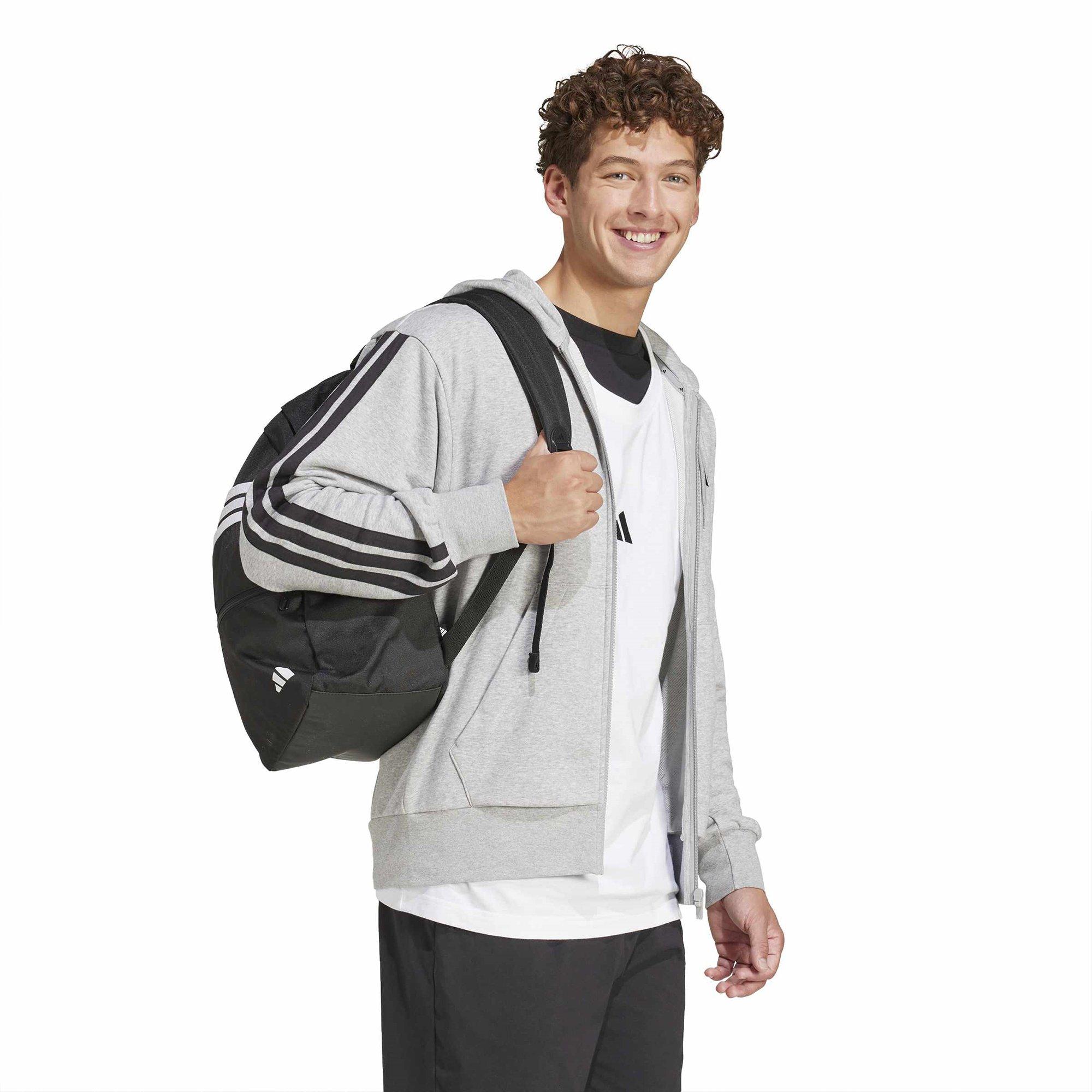 Black/White - adidas - Classic Back-to-School Stripes Backpack - 7