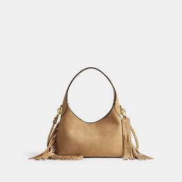 Coach Brooklyn 23 Suede Fringe Shoulder Bag