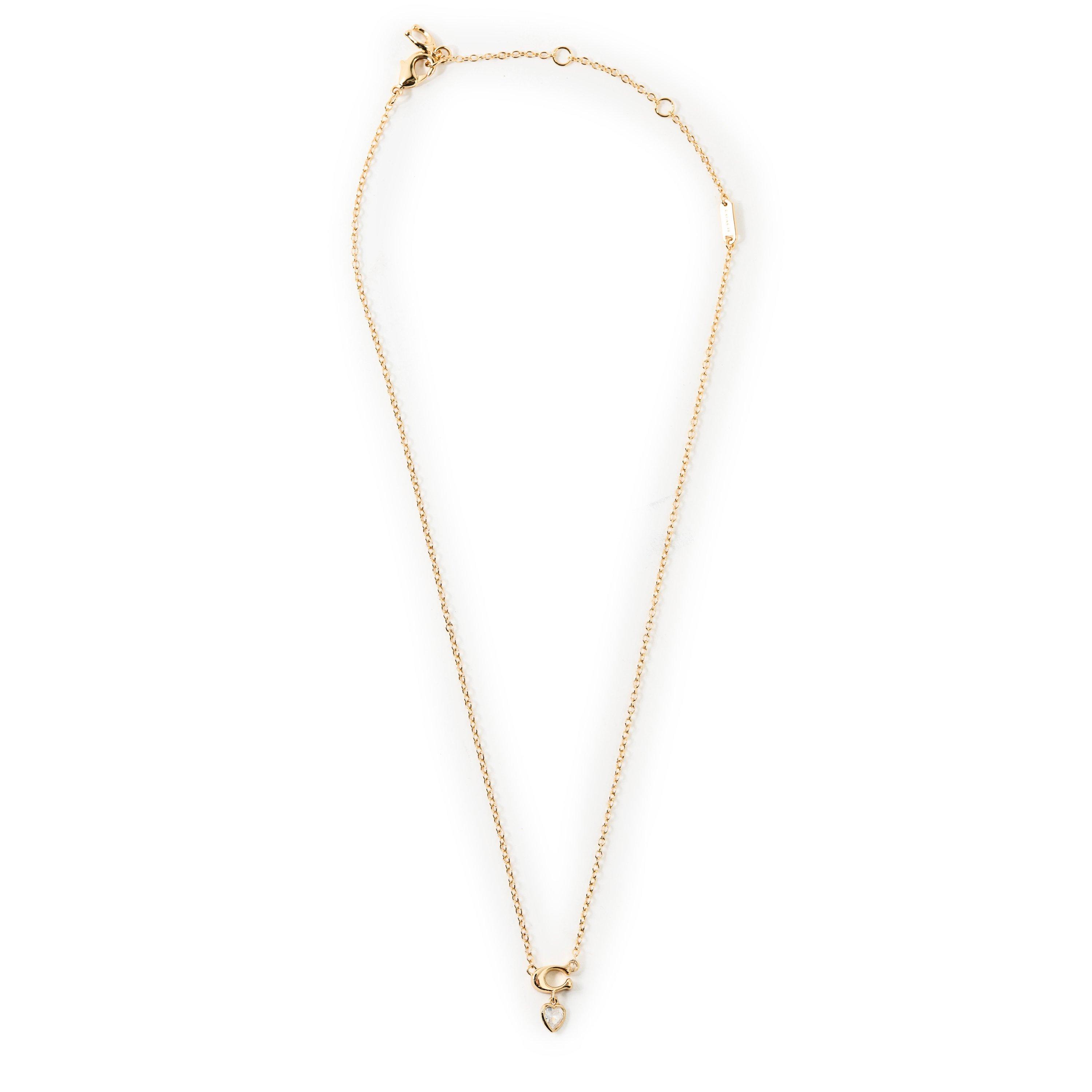 Crystal/Gold - Coach - Women's Crystal Jewellery Set - 2