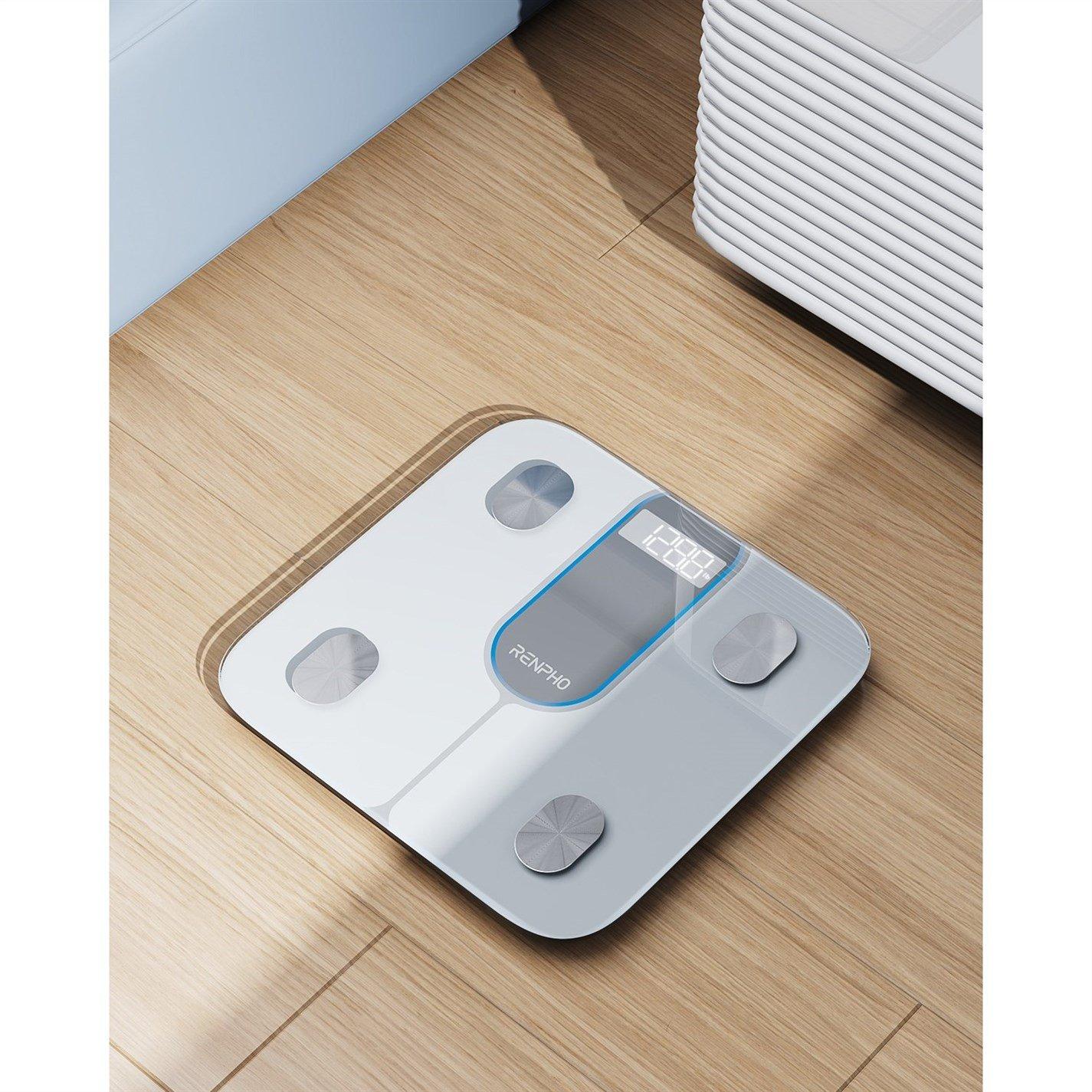 White - Ren - RENPHO Elis 1C Smart Body Scales - 2