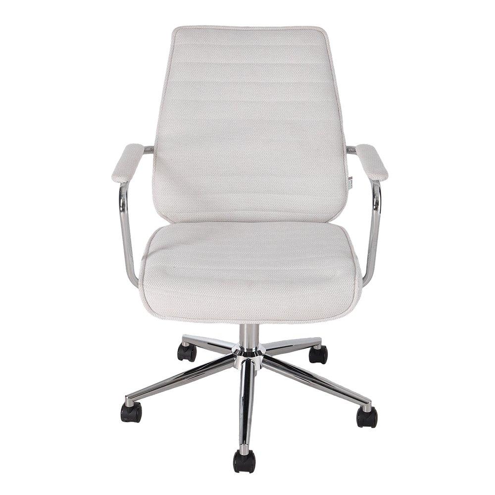 White - Kabinet UK - Swivel Height-Adjustable Office Chair - 2