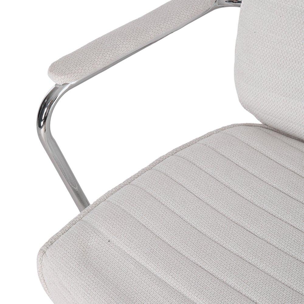 White - Kabinet UK - Swivel Height-Adjustable Office Chair - 5