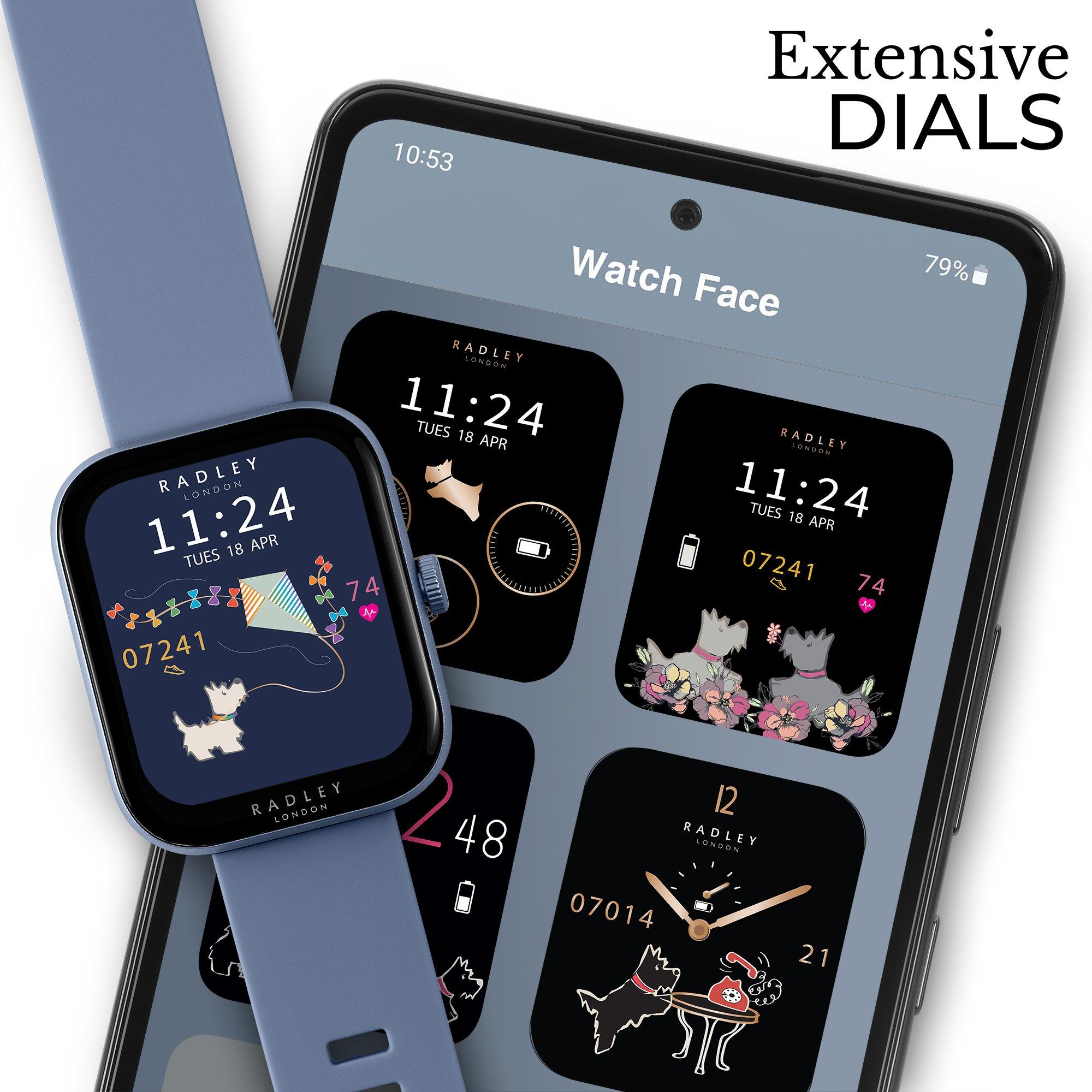 Blue - Radley - Series 32 Blue Smart Watch - 2