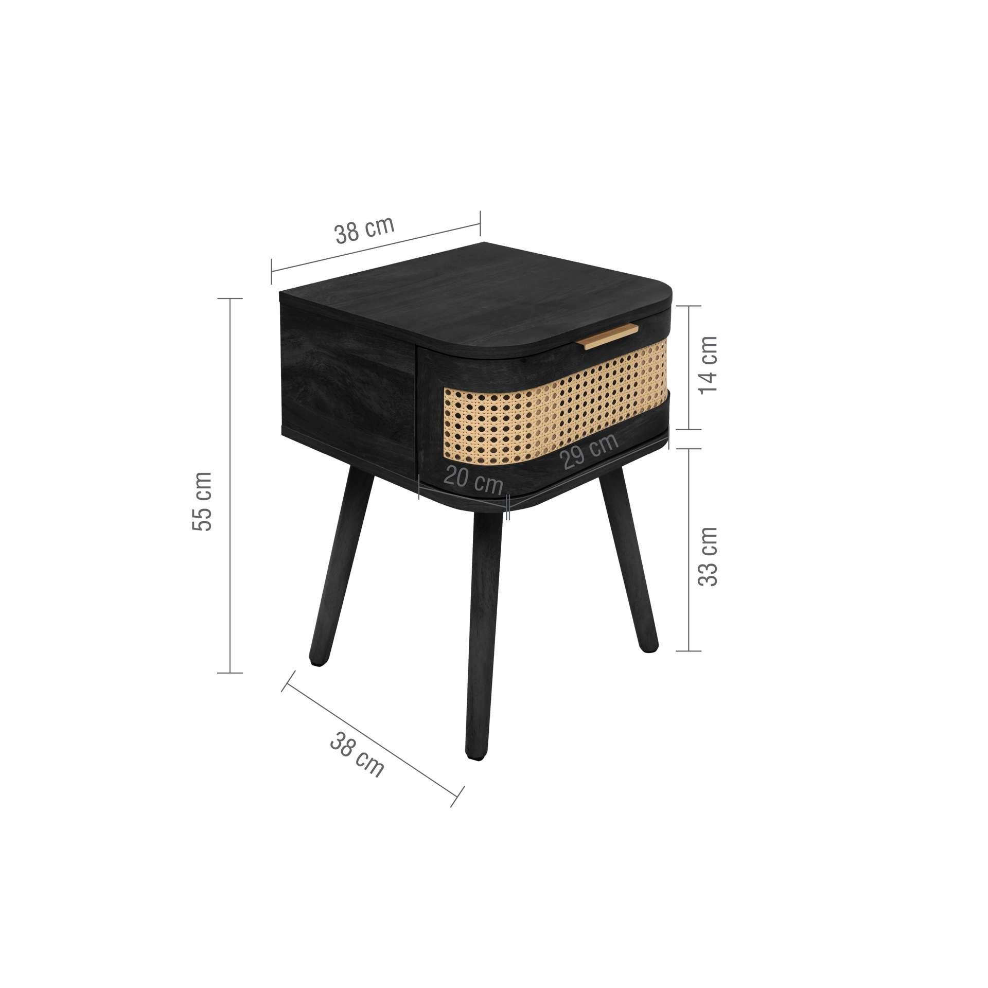 Black - Birlea - Noah Small TV Unit - 10