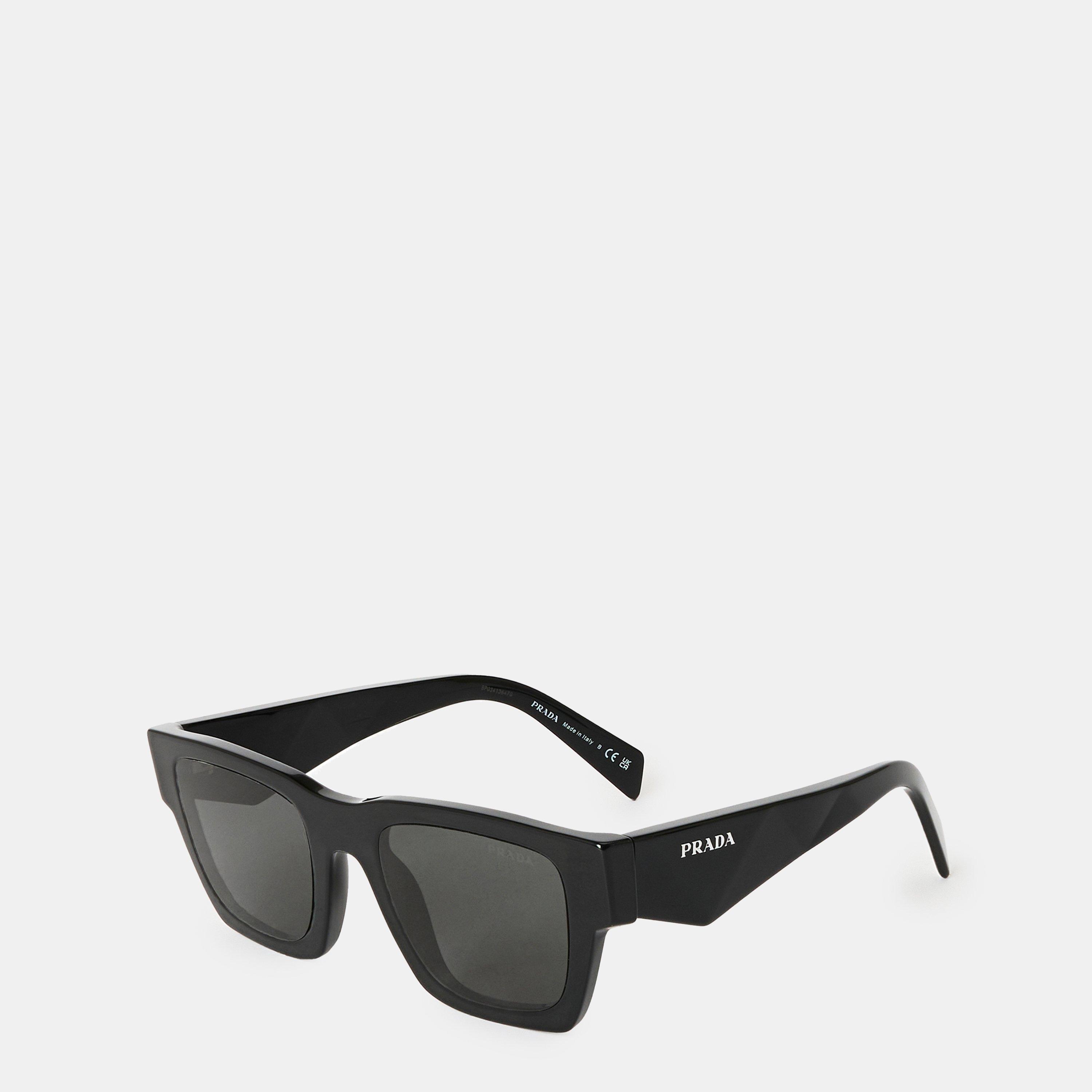 Prada Men's Black Symbole Sunglasses