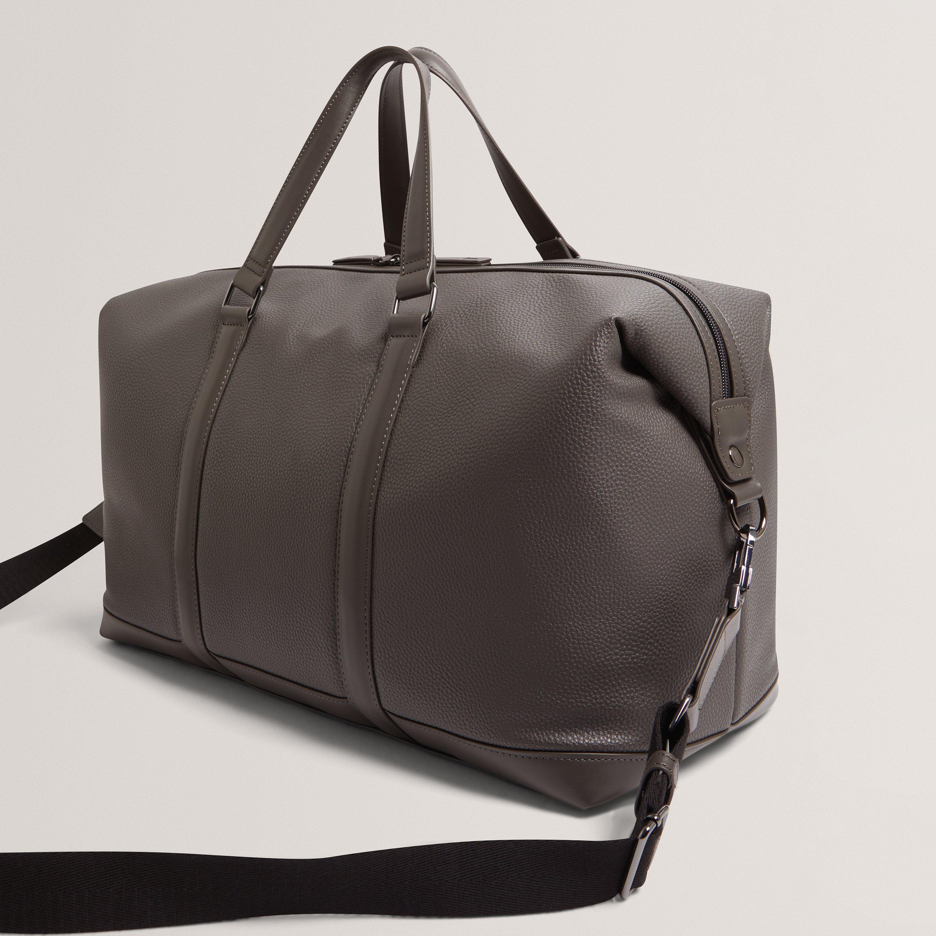 Charcoal - Ted Baker - Ted PebblePU Holdall Sn62 - 2