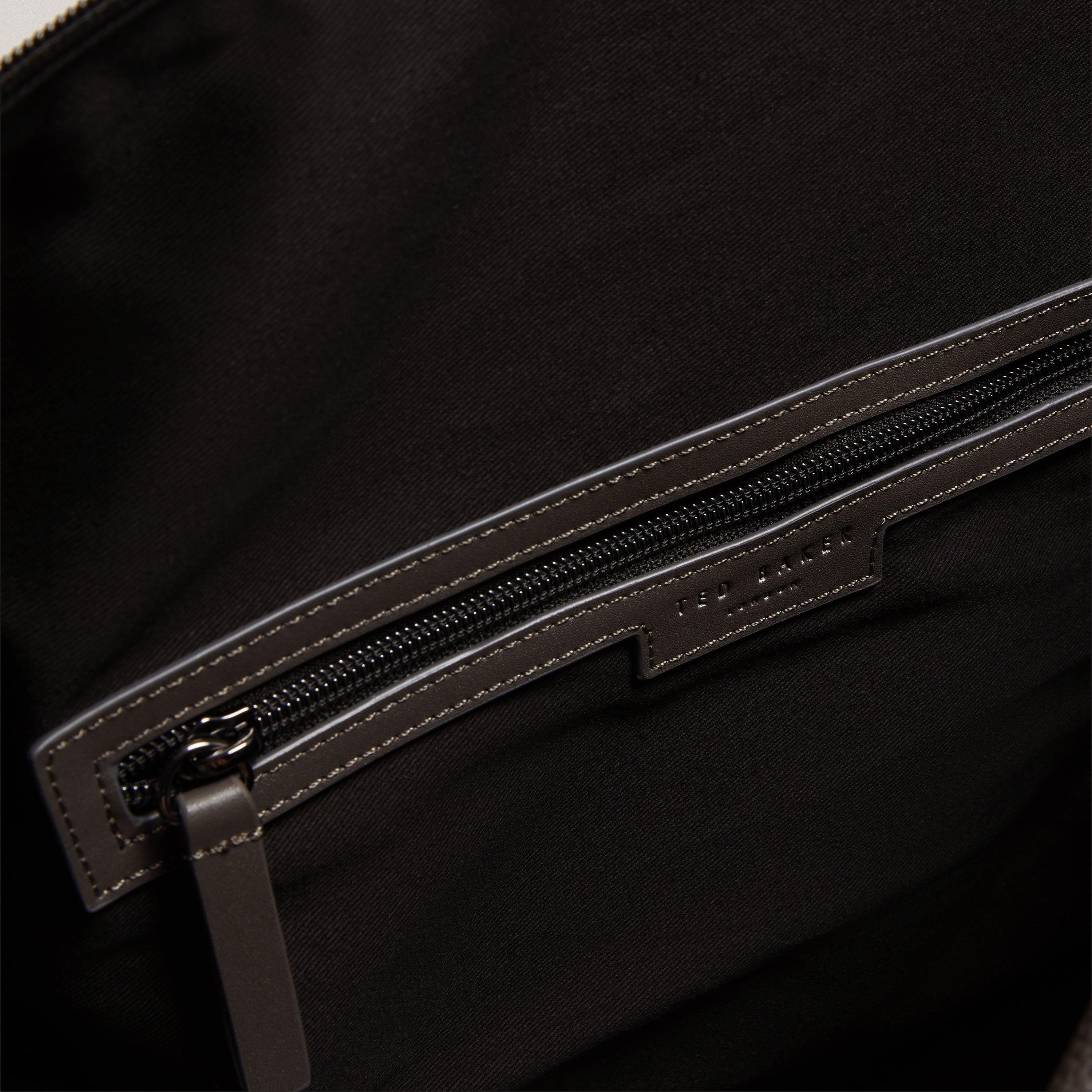 Charcoal - Ted Baker - Ted PebblePU Holdall Sn62 - 4