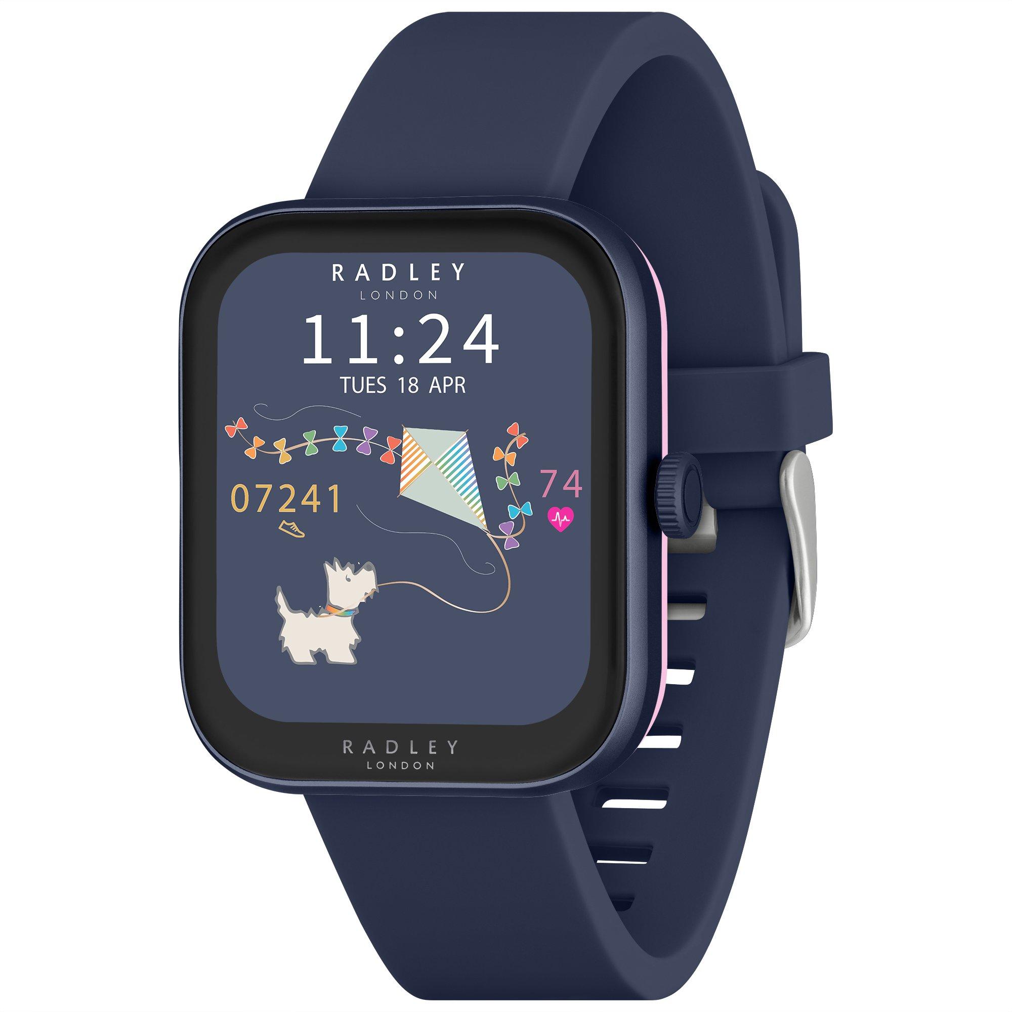 Navy - Radley - Series 32 Navy Smart Watch - 1