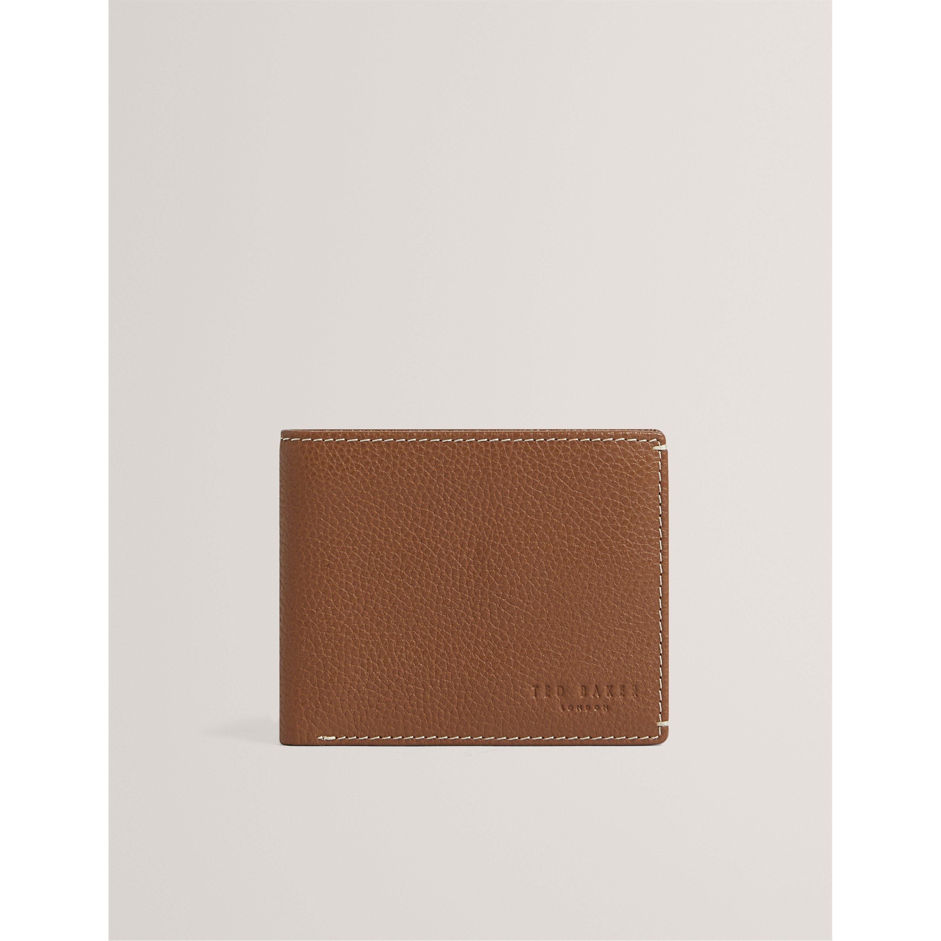 Tan - Ted Baker - Ted PebbleLthr Wallt Sn62 - 1