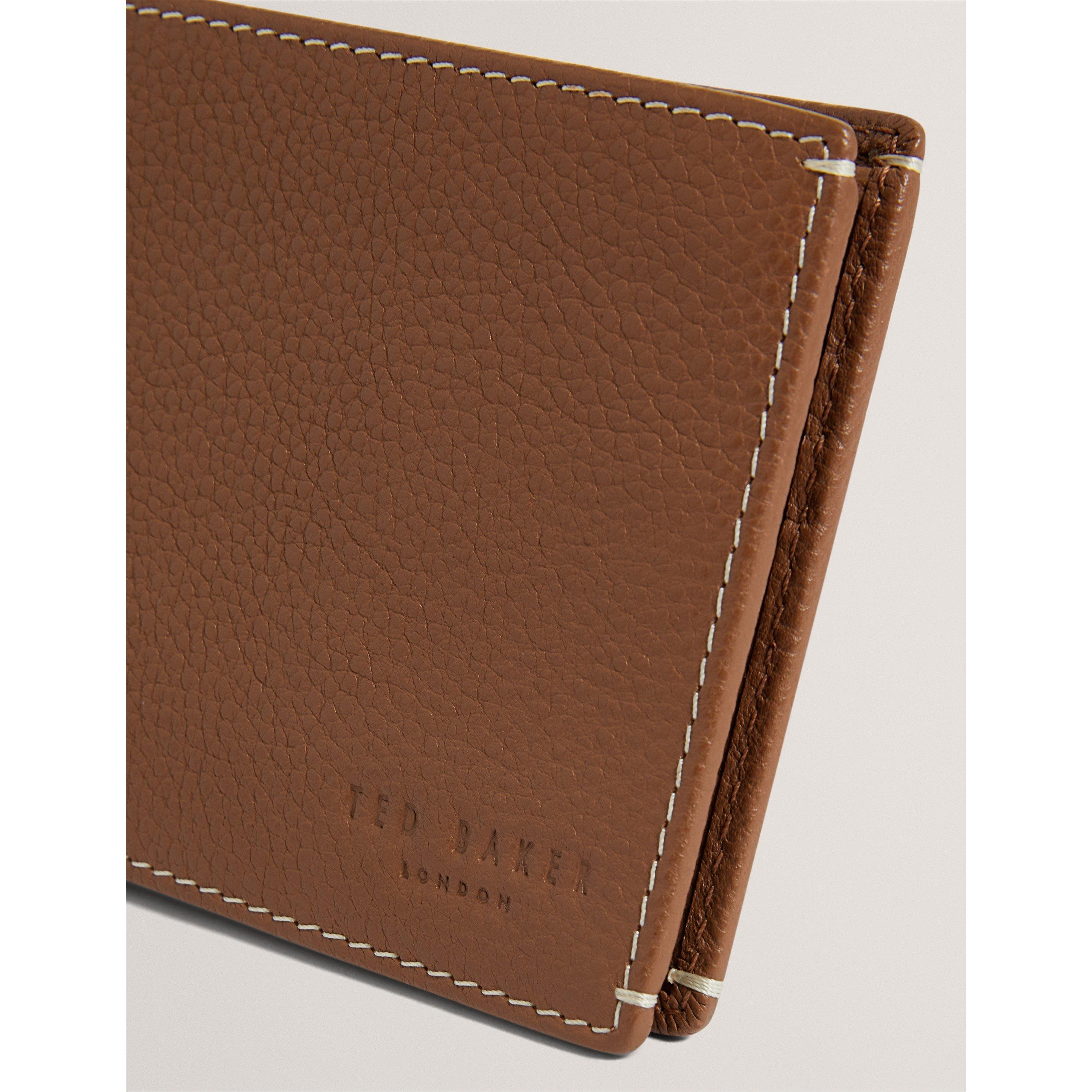Tan - Ted Baker - Ted PebbleLthr Wallt Sn62 - 3