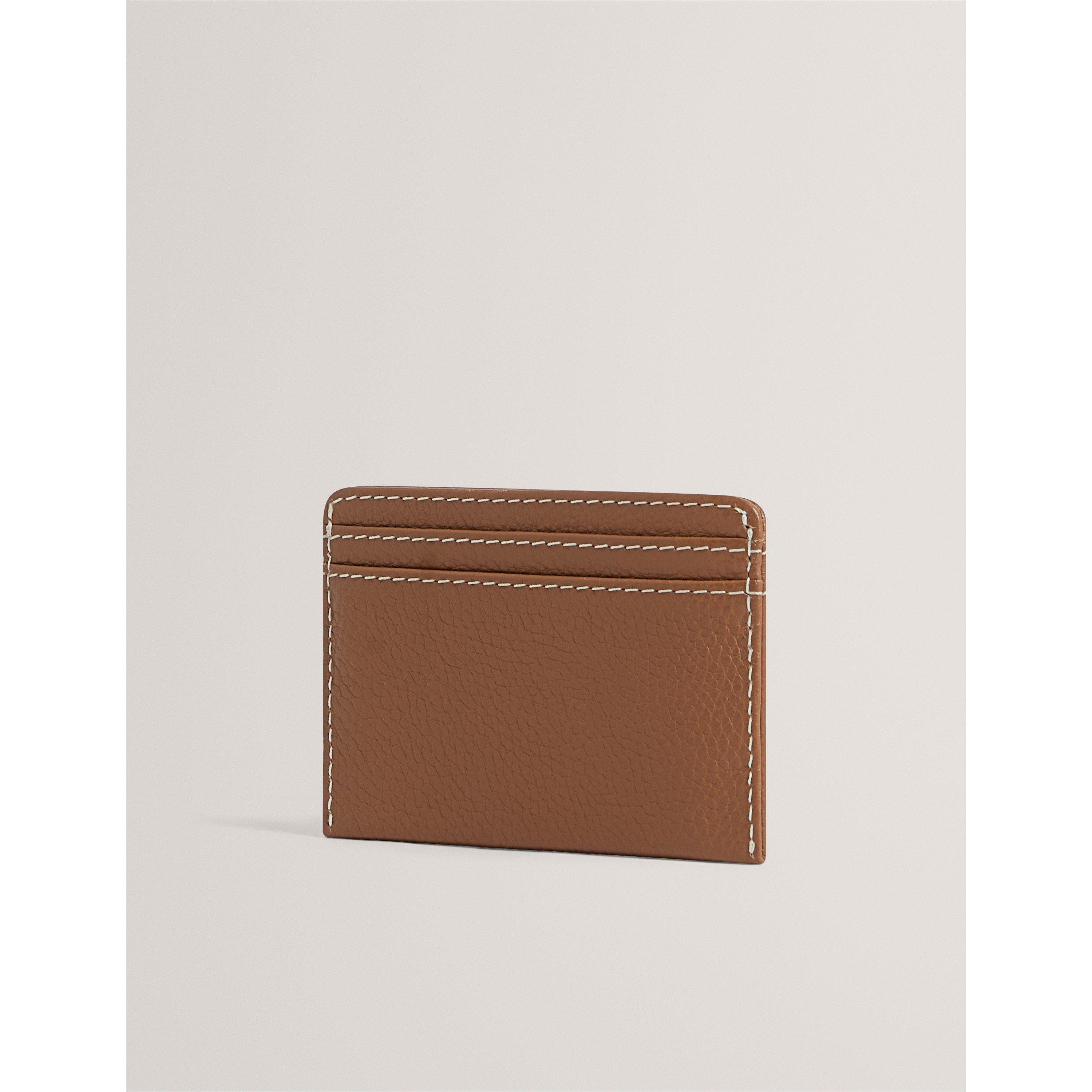 Tan - Ted Baker - Ted PebbleLthr C/Hld Sn62 - 2