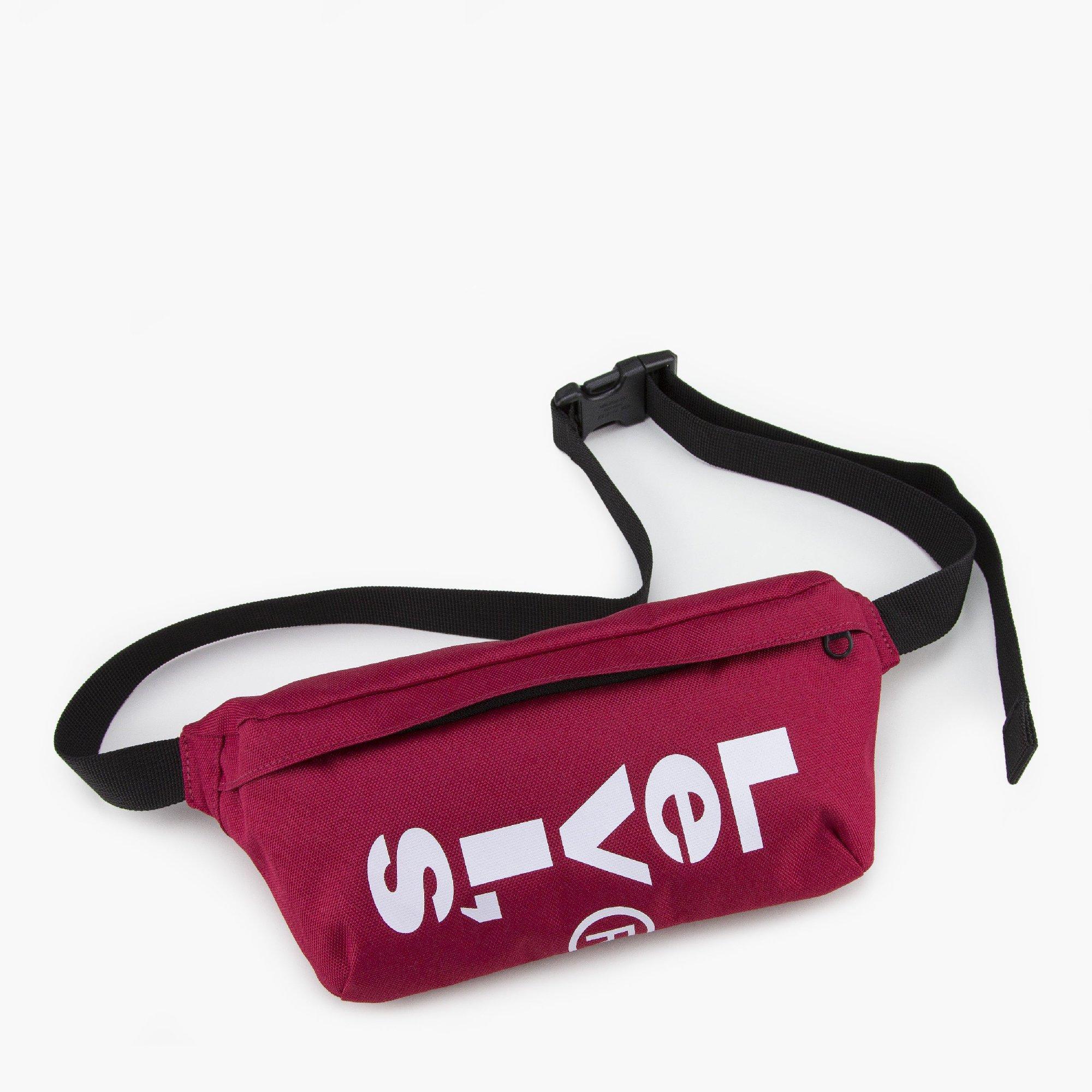 VERMELHO VERDADEIRO - Levis - Men's Wordmark Sling Crossbody Bag - 1