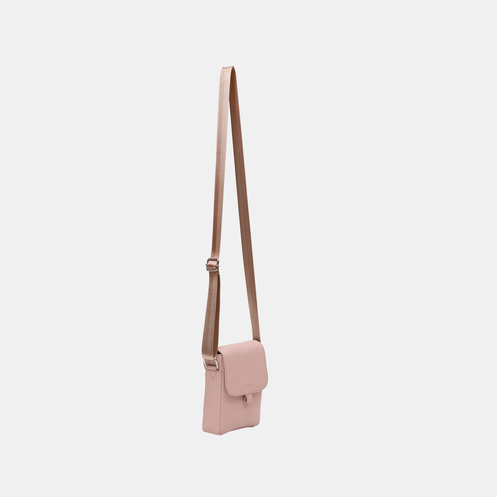 Blush - Firetrap - Women's Leather Satchel Crossbody Bag - 2