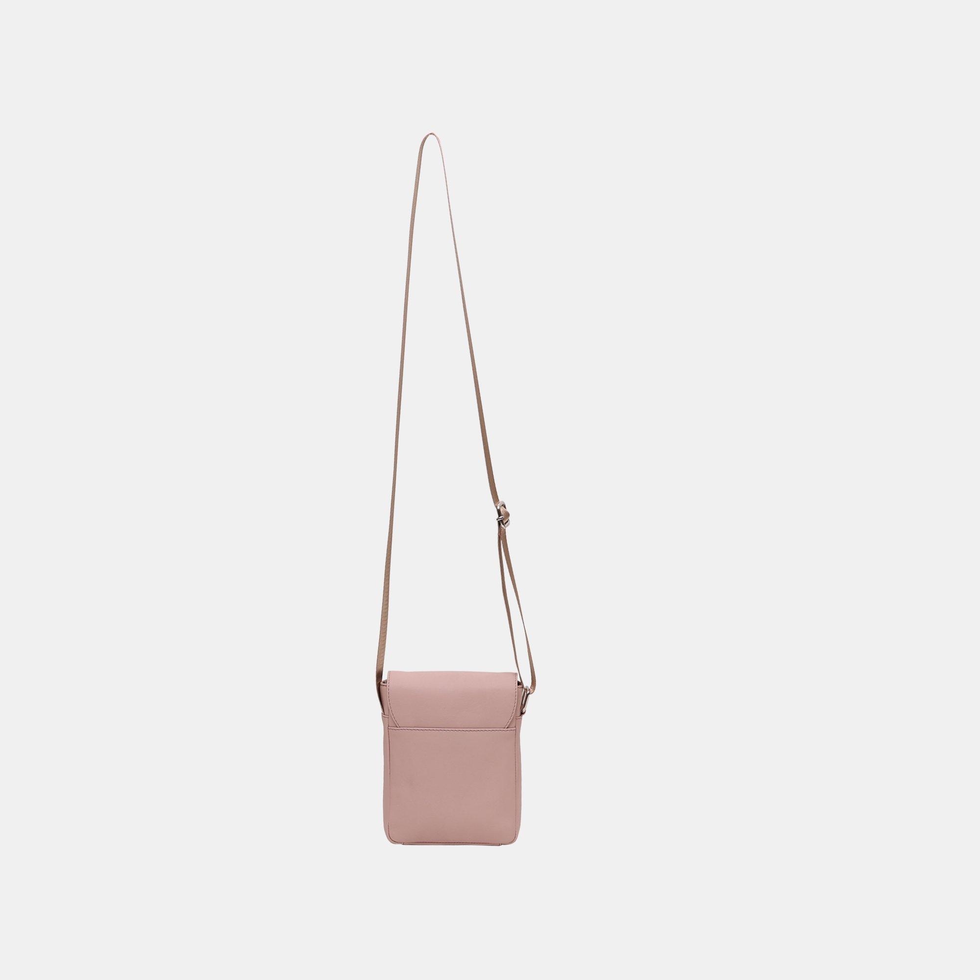 Blush - Firetrap - Women's Leather Satchel Crossbody Bag - 3