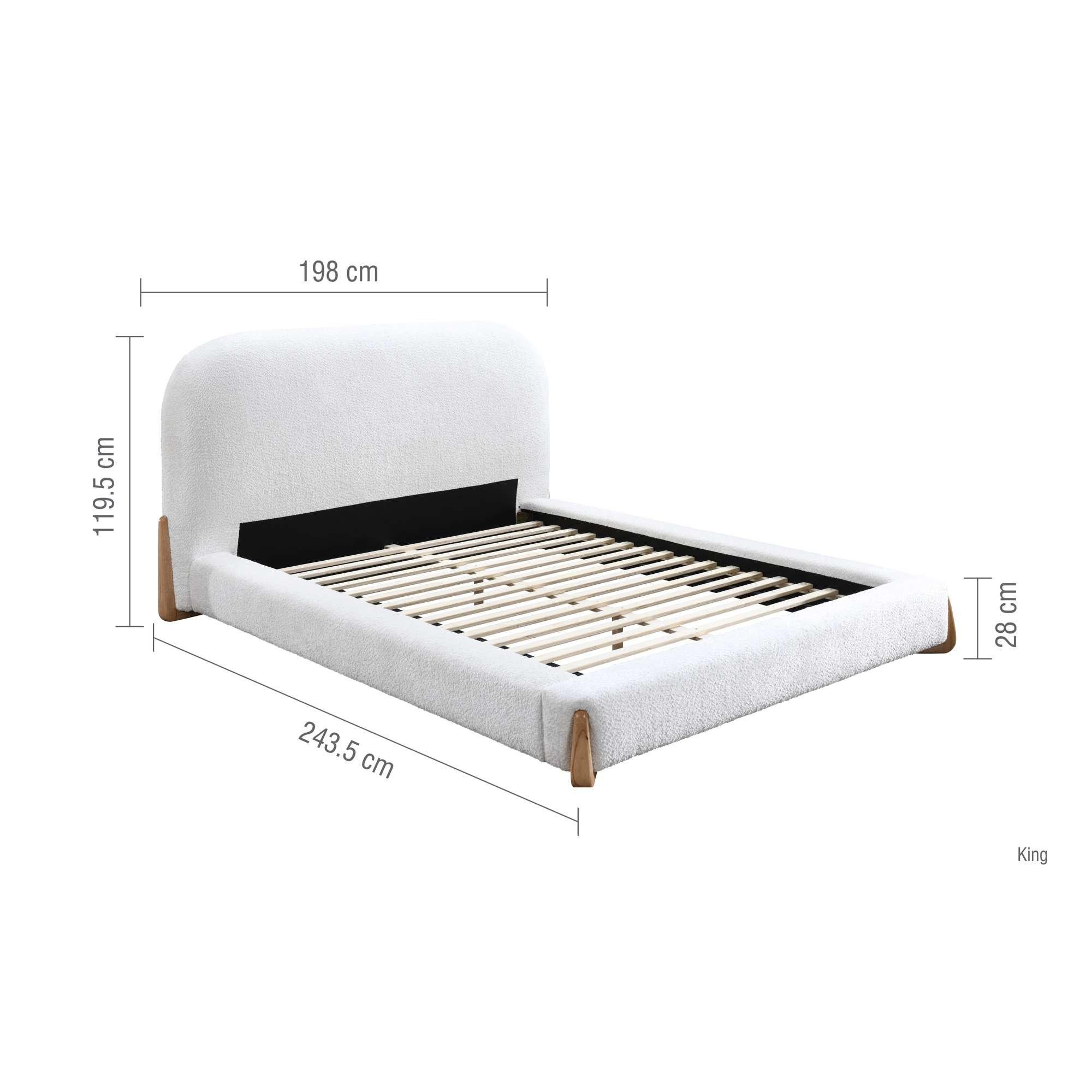 White - Birlea - Amalfi King Bed - 10