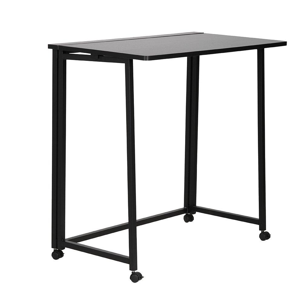 Black - Kabinet UK - Foldable Desk for Home Office and Study - 4