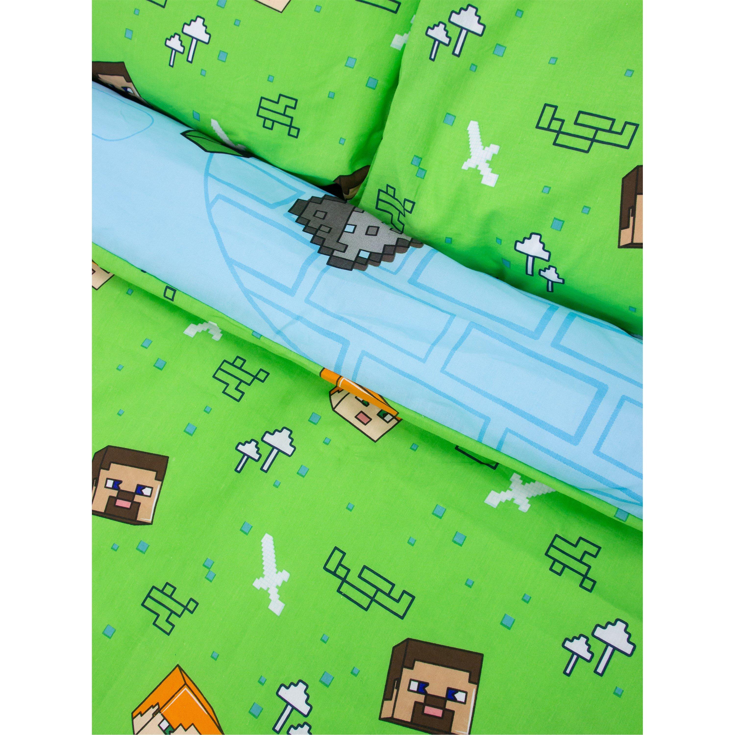 Multicolour - Minecraft - Minecraft Levels Double Panel Duvet - 6