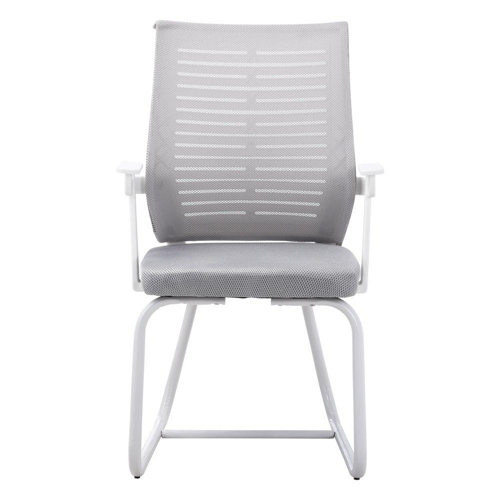 Grey/White - Kabinet UK - Comfortable Mesh Office Chair for Home & Office - 3