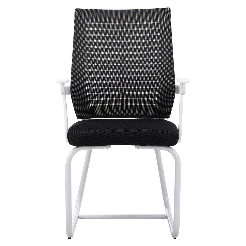 Black/White - Kabinet UK - Comfortable Mesh Office Chair for Home & Office - 3