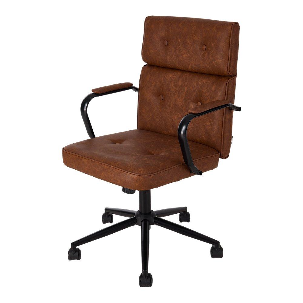 Brown2 - Kabinet UK - Swivel & Height Adjustable Office Chair - 1