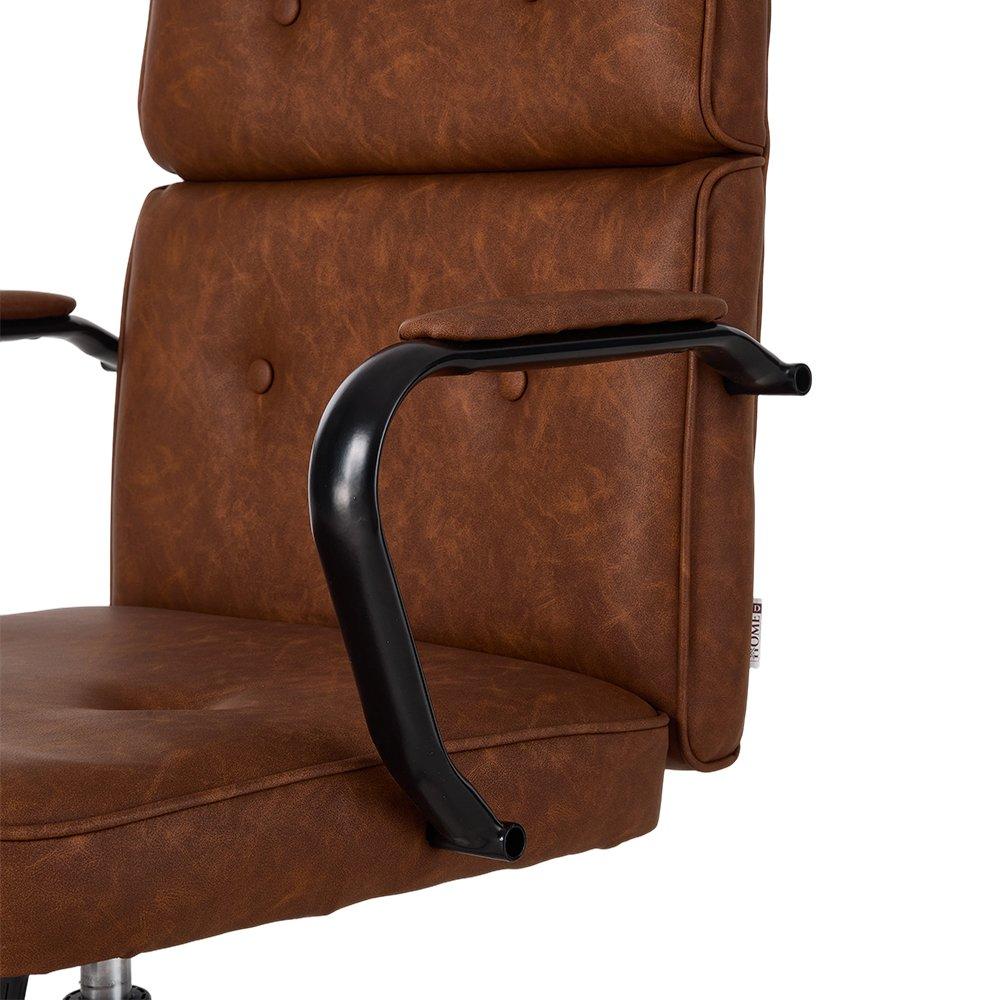 Brown2 - Kabinet UK - Swivel & Height Adjustable Office Chair - 5