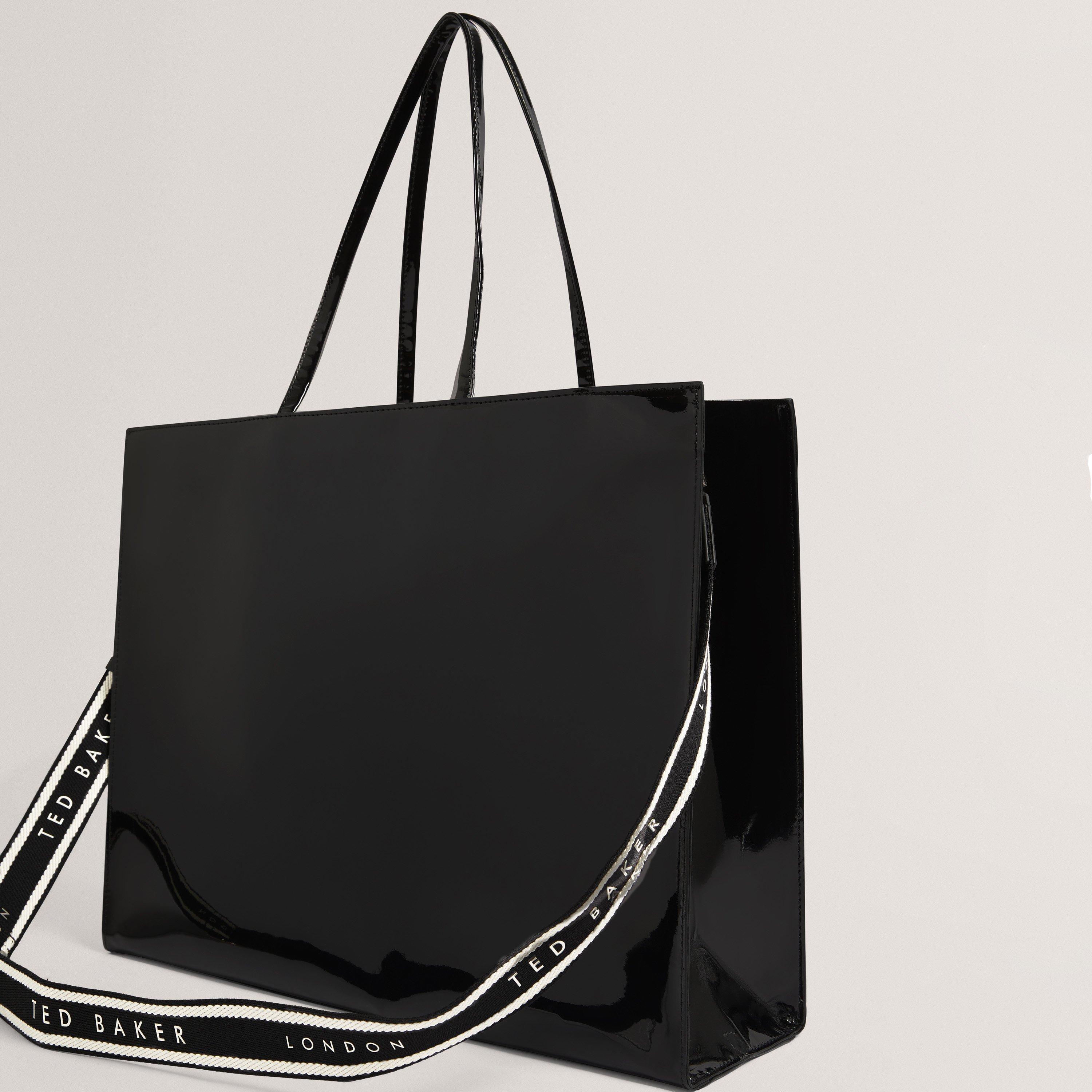 Black - Ted Baker - Ted Web XL Icon Bag Ld62 - 2