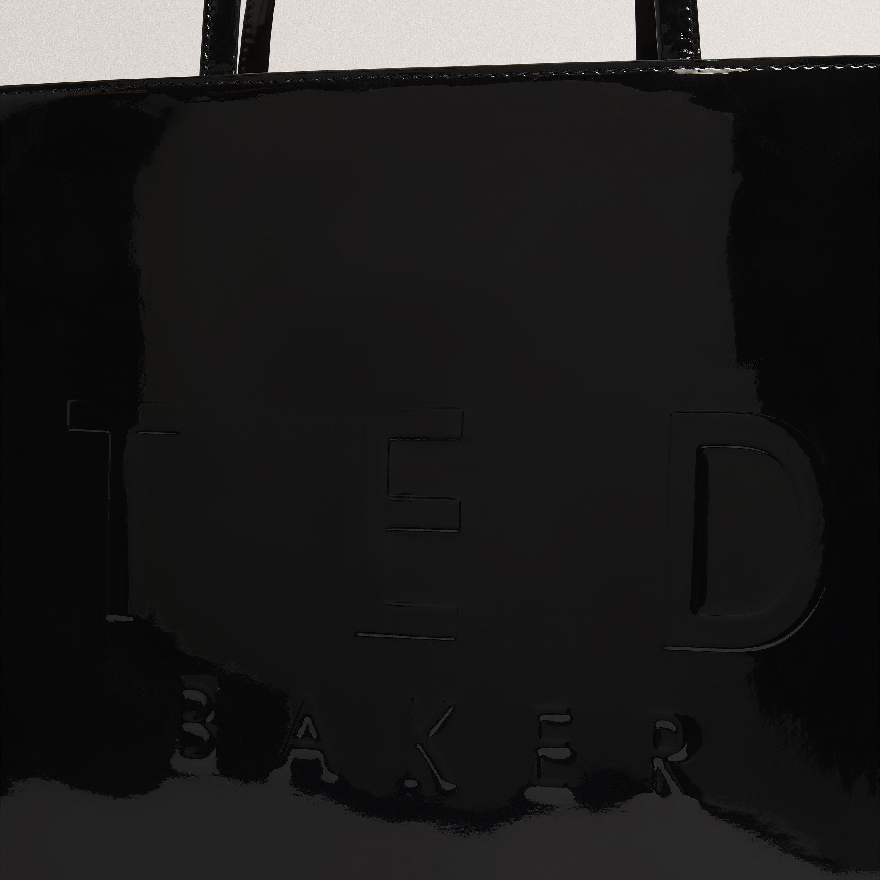 Black - Ted Baker - Ted Web XL Icon Bag Ld62 - 4