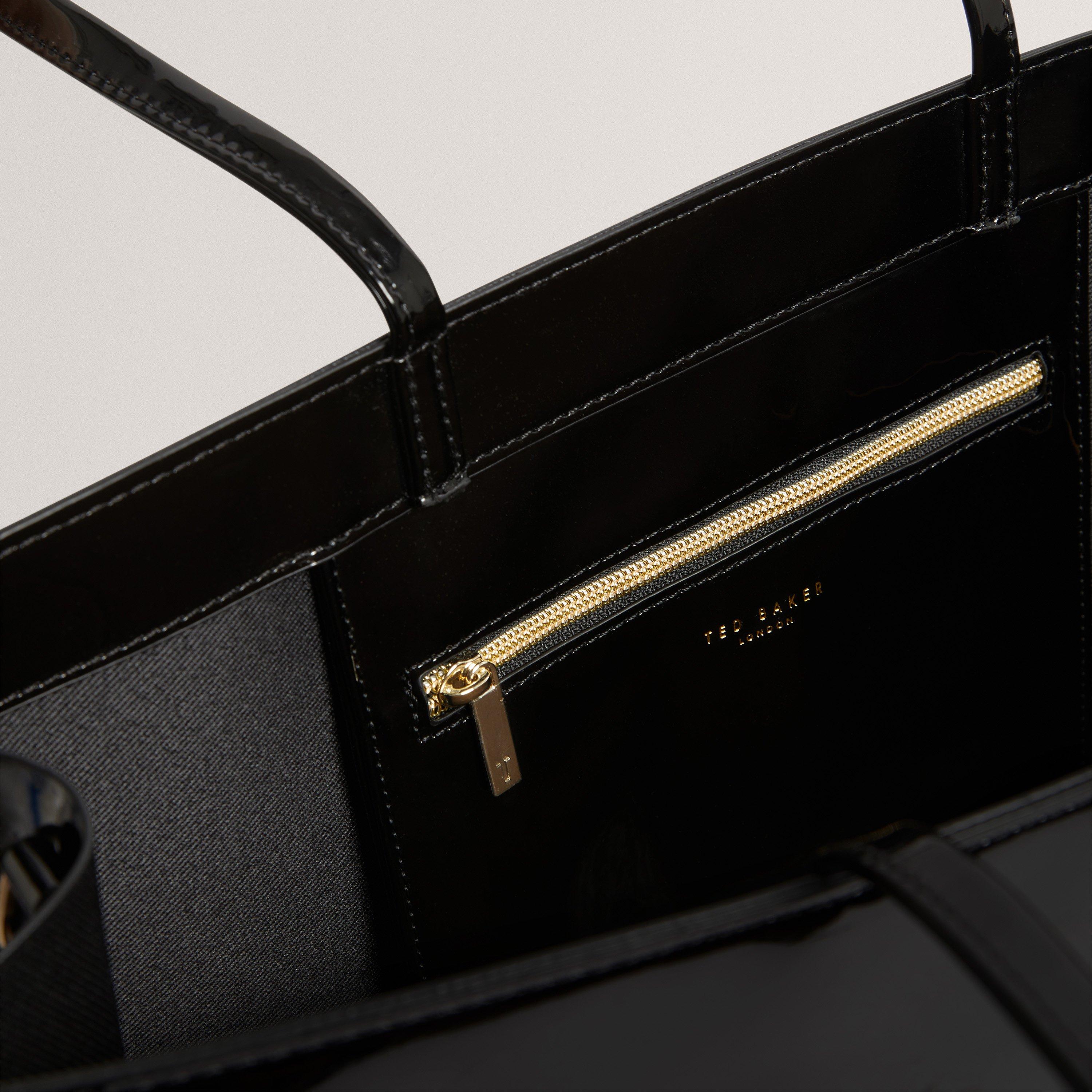 Black - Ted Baker - Ted Web XL Icon Bag Ld62 - 5