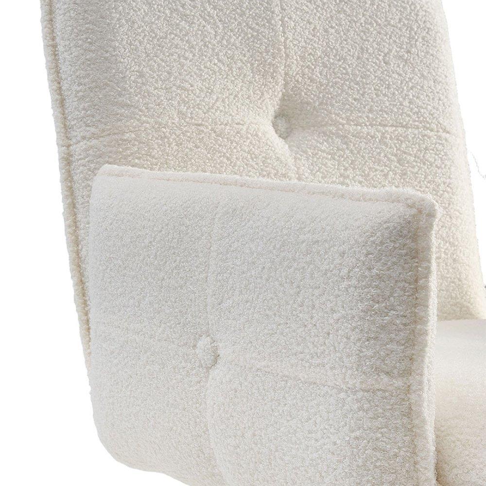 White - Kabinet UK - Swivel & Height Adjustable Office Chair - 5