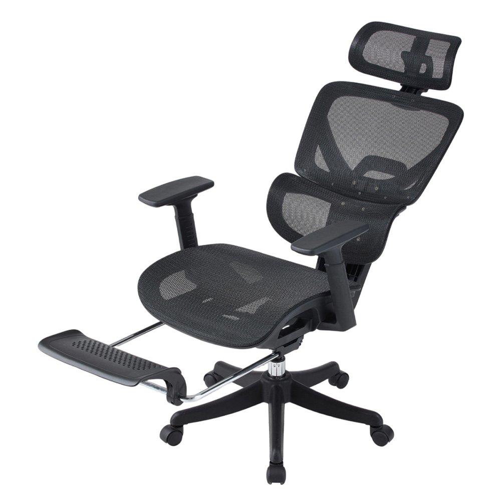 Swivel Office Chair with Footrest