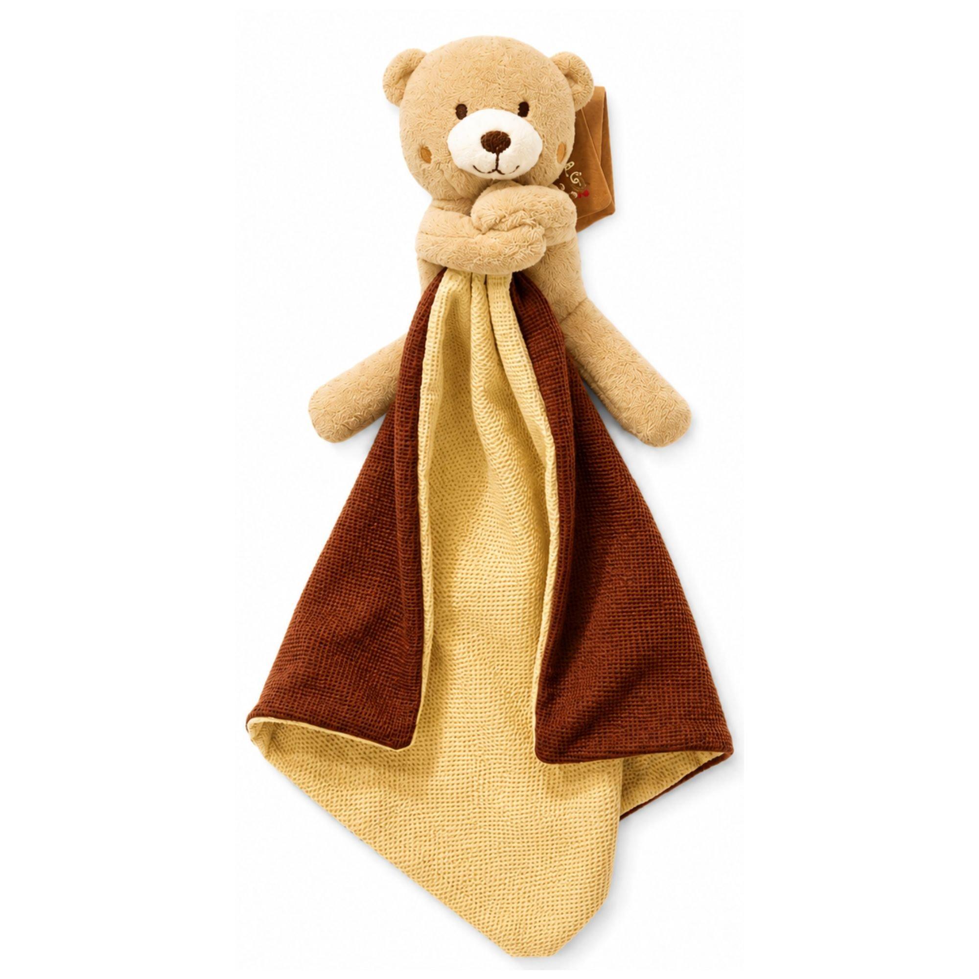 Taupe - Cute and Co - Cute & Co Baby Bear Comforter - 1
