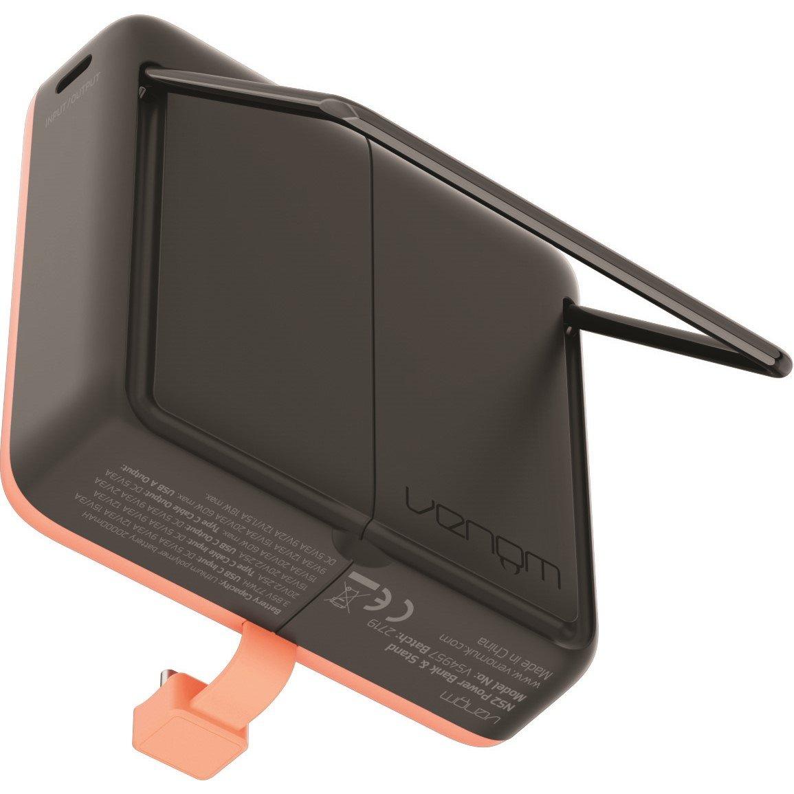 NS2 - Venom - Nintendo Switch 2 Power Bank Stand Charger with Kickstand - 7