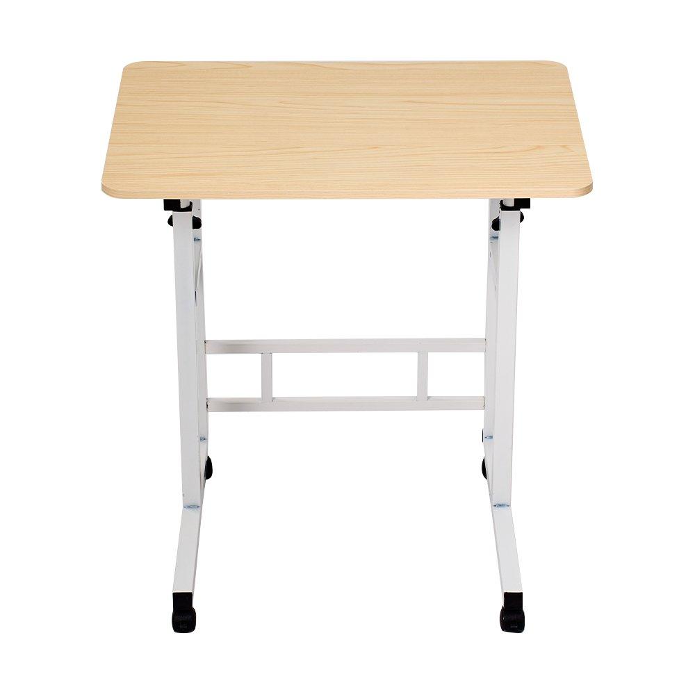 Light Brown - Kabinet UK - Adjustable Side Desk for Bed & Study - 2