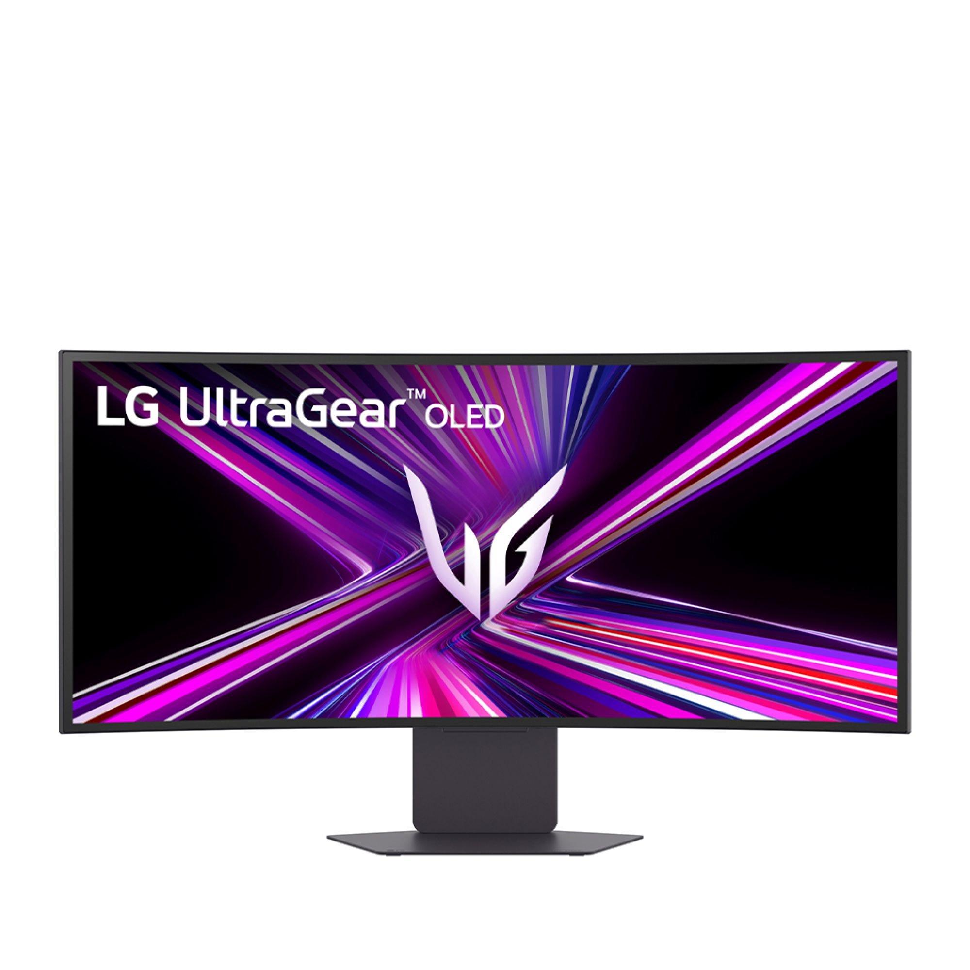 Black - LG - LG 34GX900A-B 34 Inch UltraGear WQHD OLED 240Hz USB-C Curved Gaming Monitor - 2