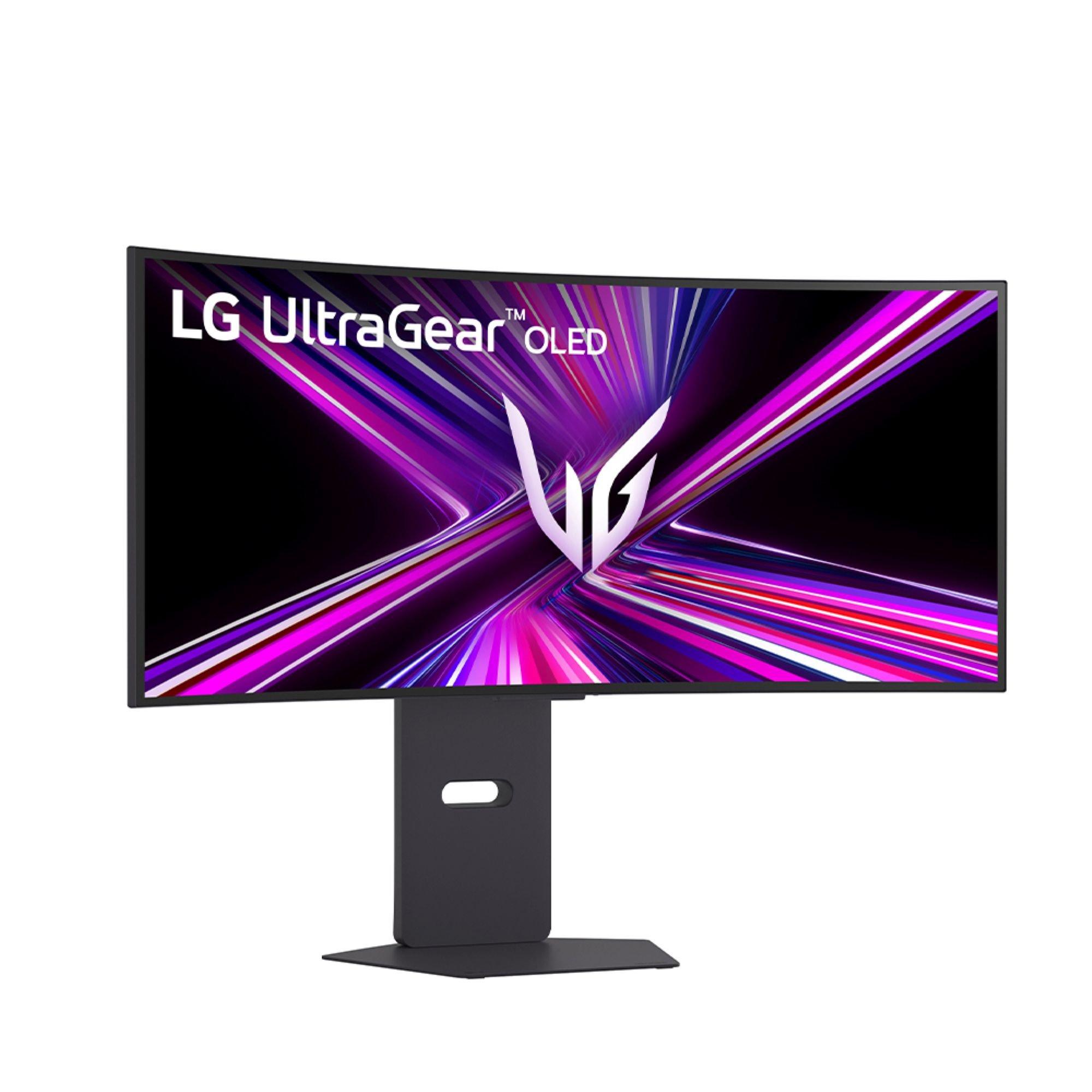 Black - LG - LG 34GX900A-B 34 Inch UltraGear WQHD OLED 240Hz USB-C Curved Gaming Monitor - 3