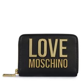 Love Moschino Lettering Zip Around Purse