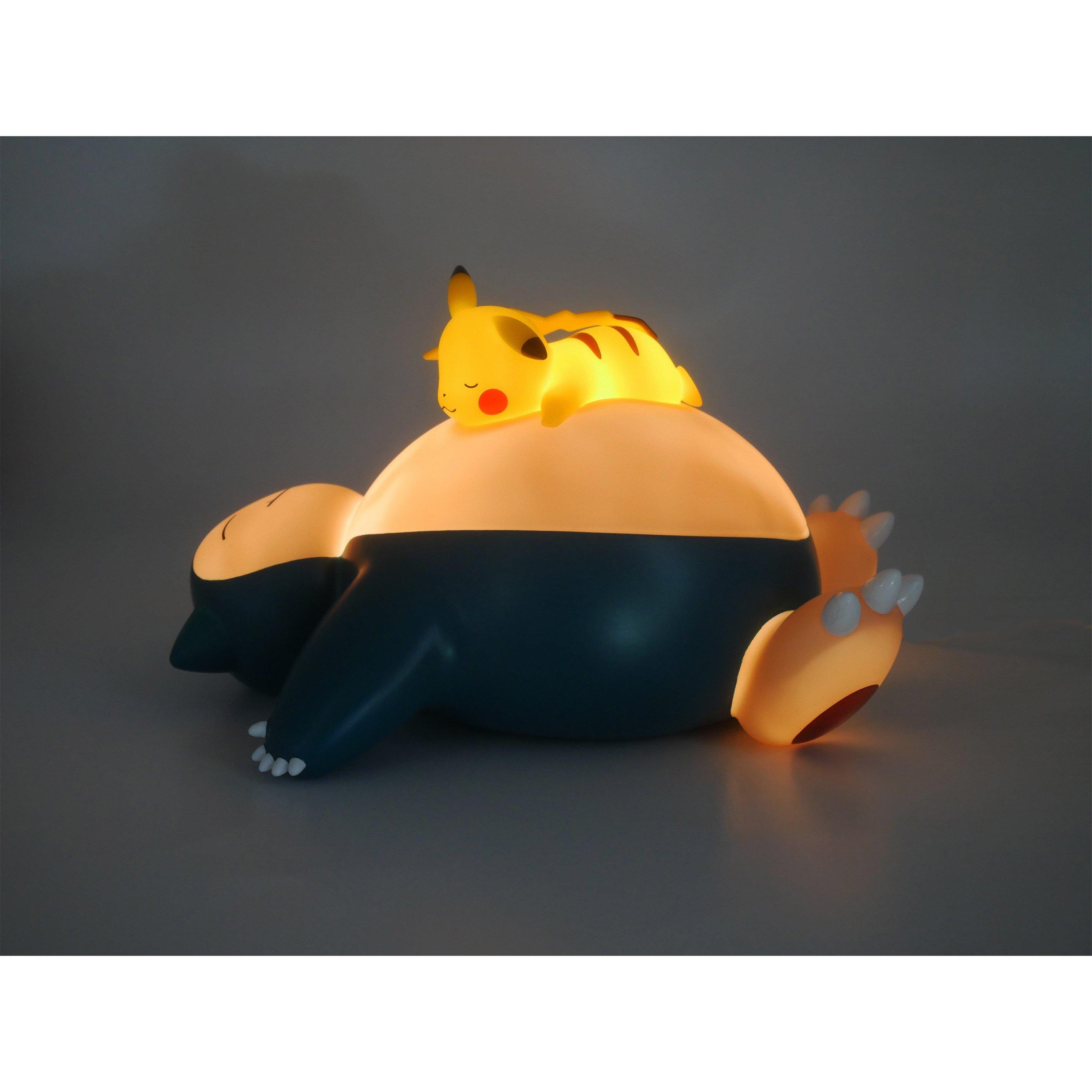 Snorlax - Pokemon - Sleeping Snorlax and Pikachu Light-Up - 2