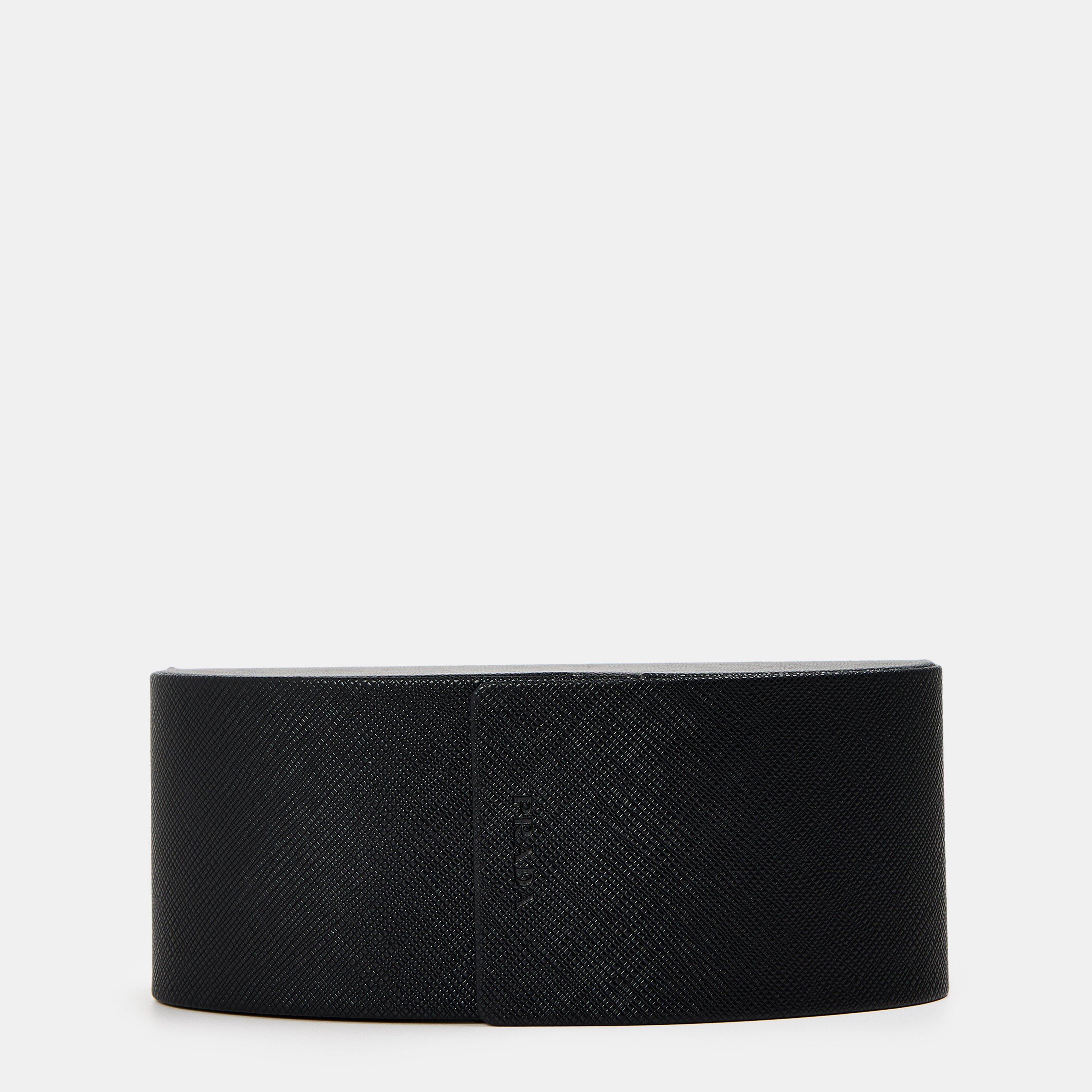 Black - Prada - Rectangle Sunglasses - 5