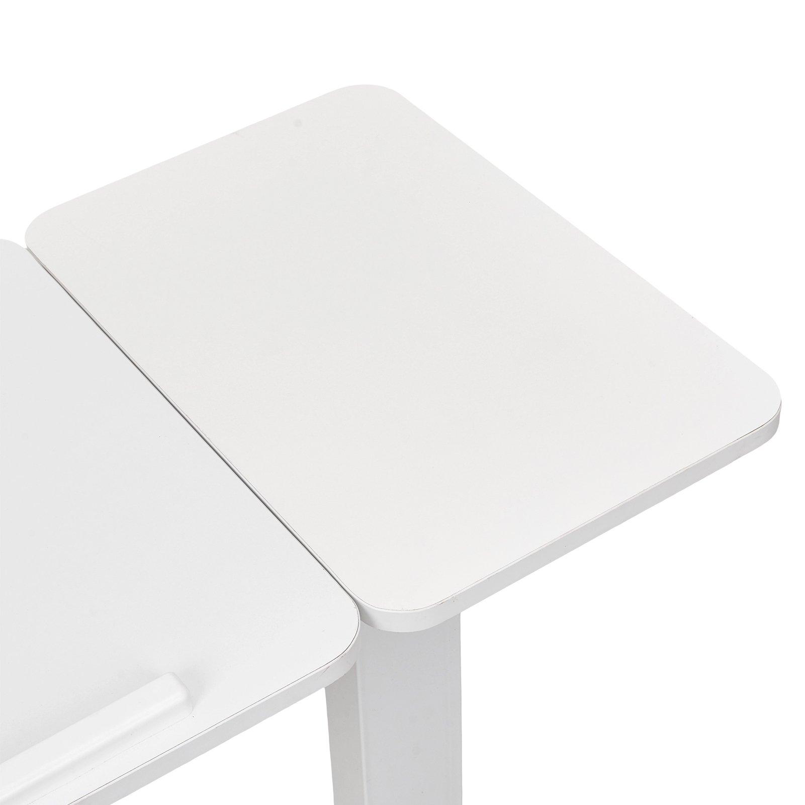 White - Kabinet UK - Height-Adjustable Foldable Desk - 7