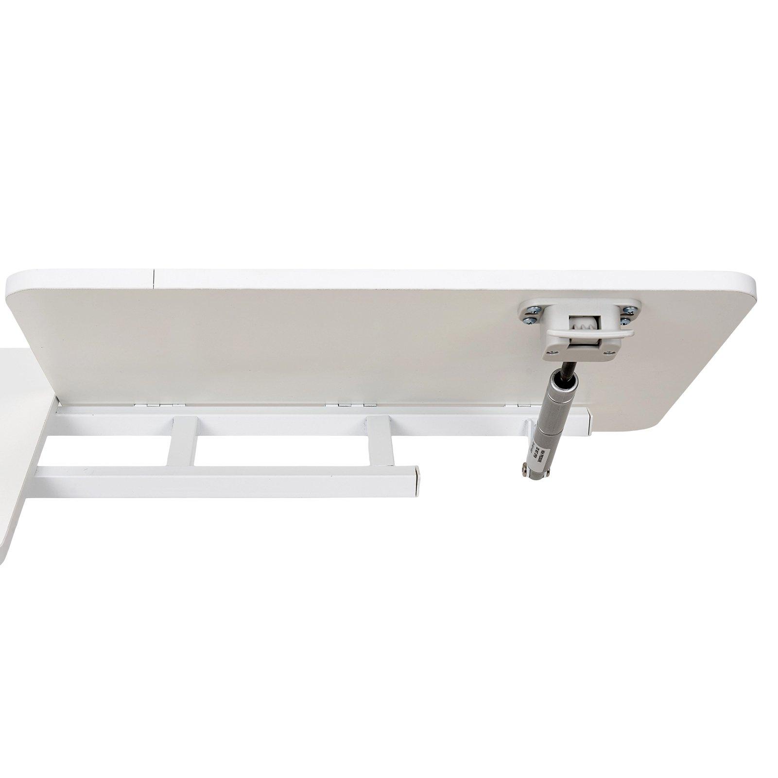 White - Kabinet UK - Height-Adjustable Foldable Desk - 8