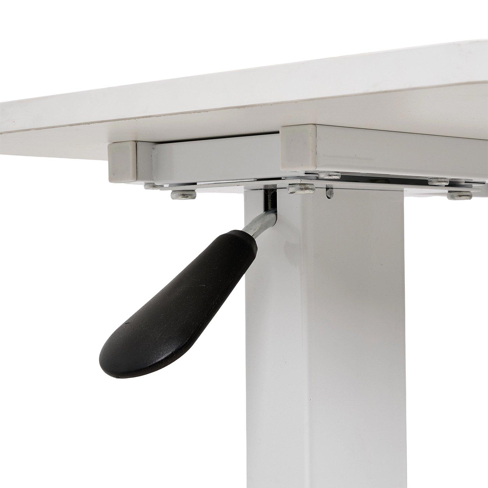 White - Kabinet UK - Height-Adjustable Foldable Desk - 9