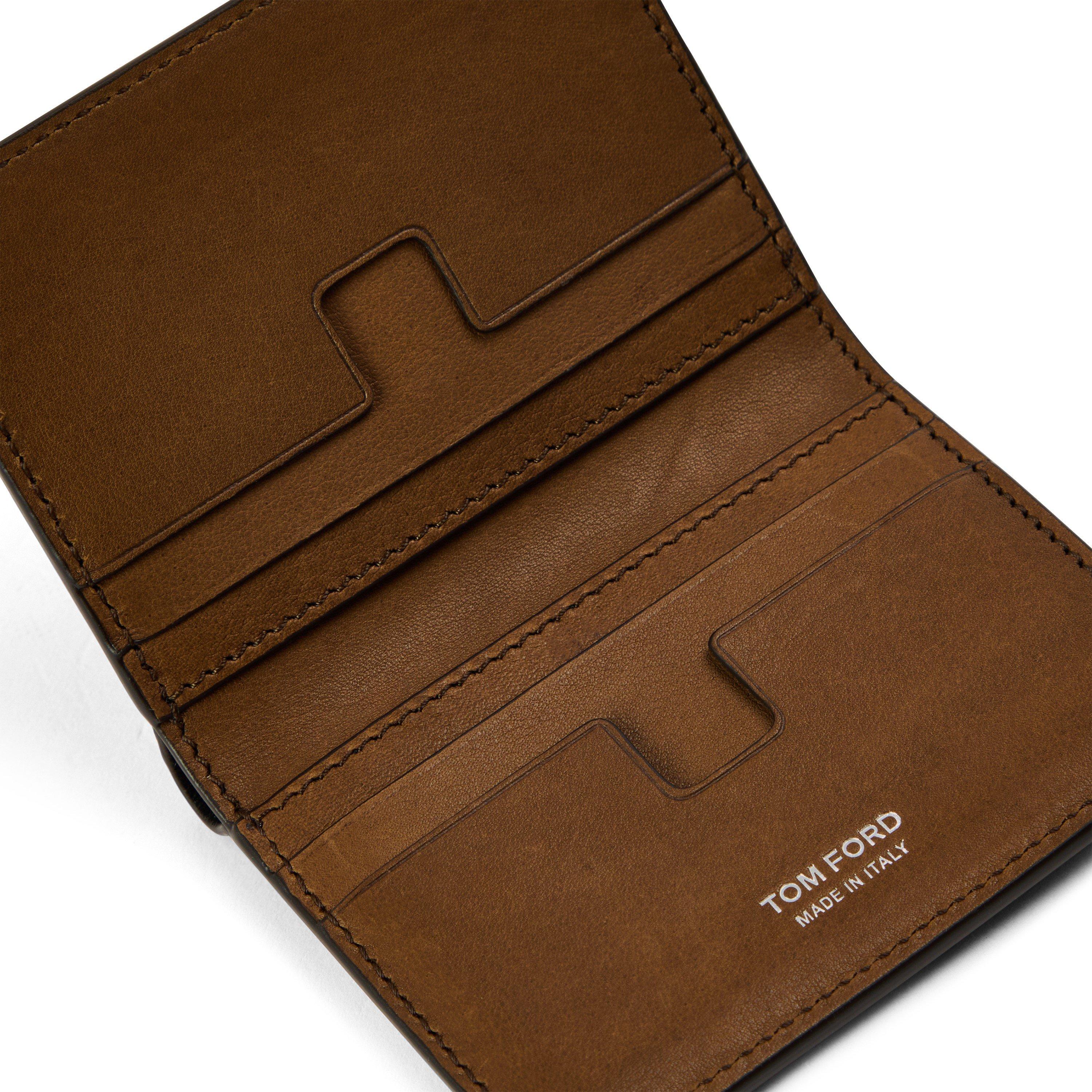 Olive Brown - Tom Ford - Men's Card Holder - 3