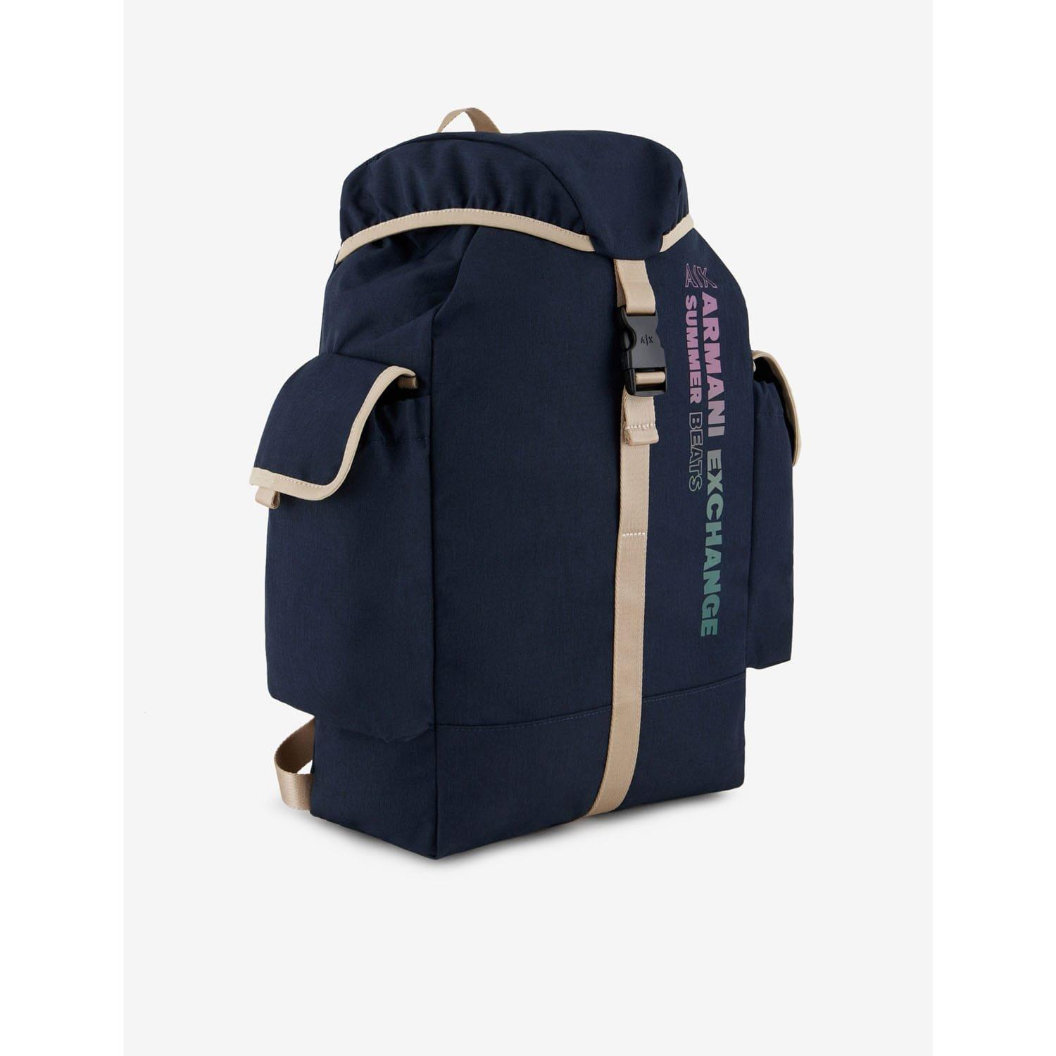 Navy - Armani Exchange - Backpack - 2