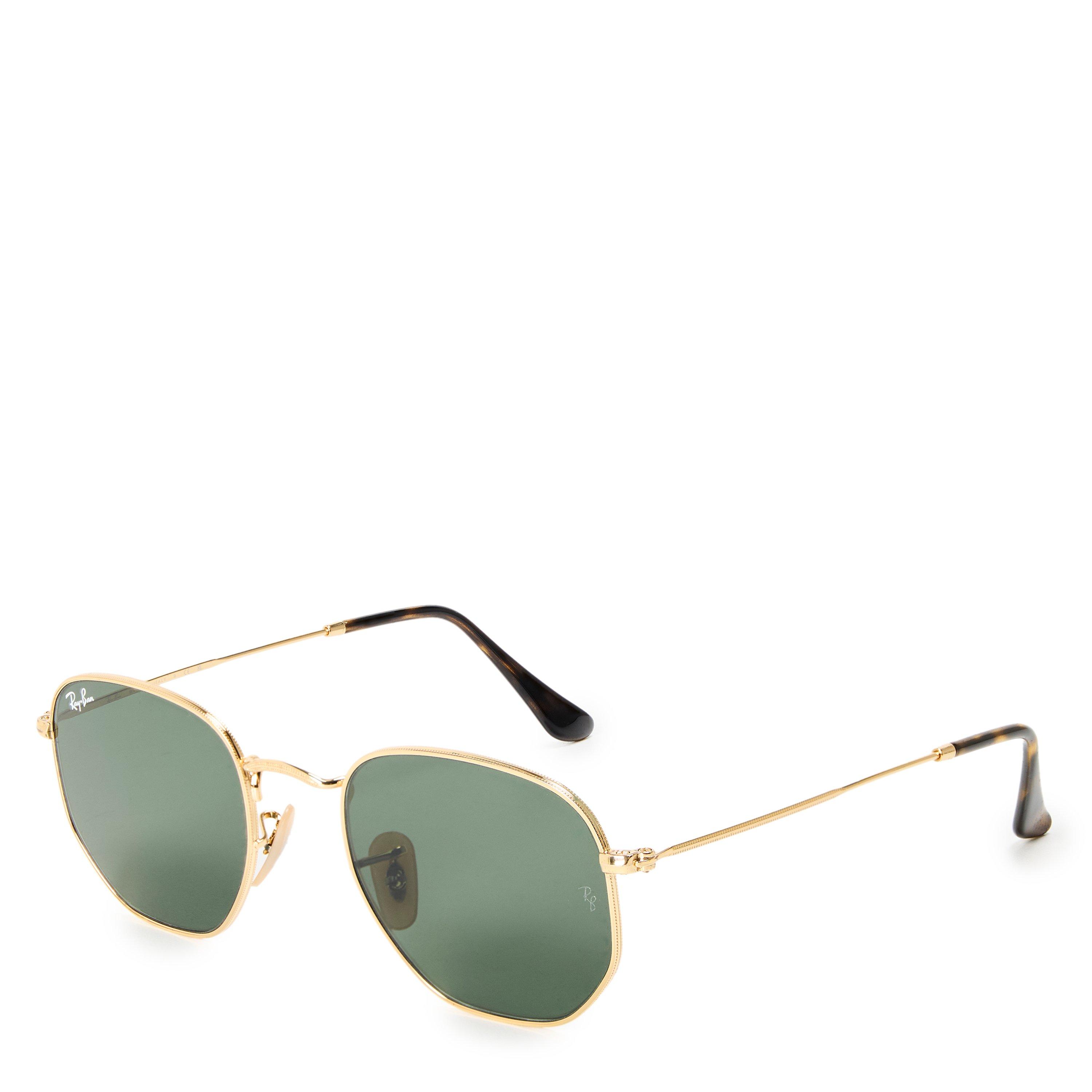 Ray-Ban  Gold 0Rb3548n Octagonal Sunglasses - Arista