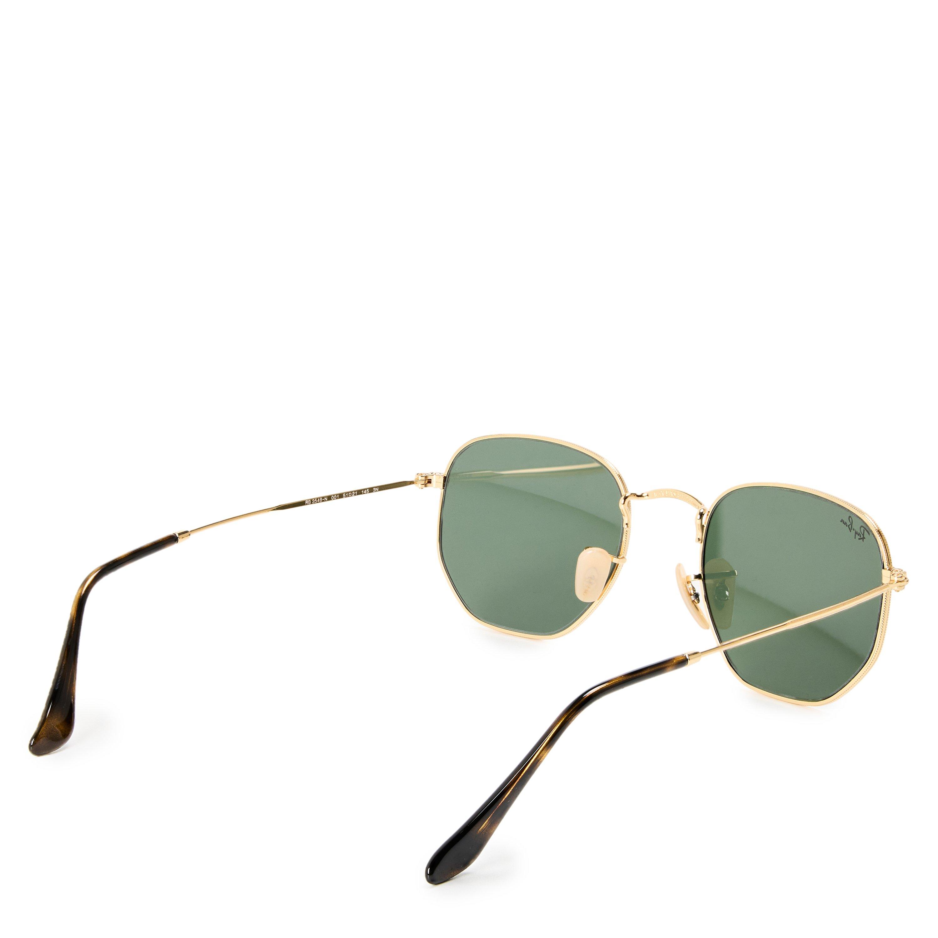 Arista - Ray-Ban - Gold 0rb3548n Octagonal Sunglasses - 2