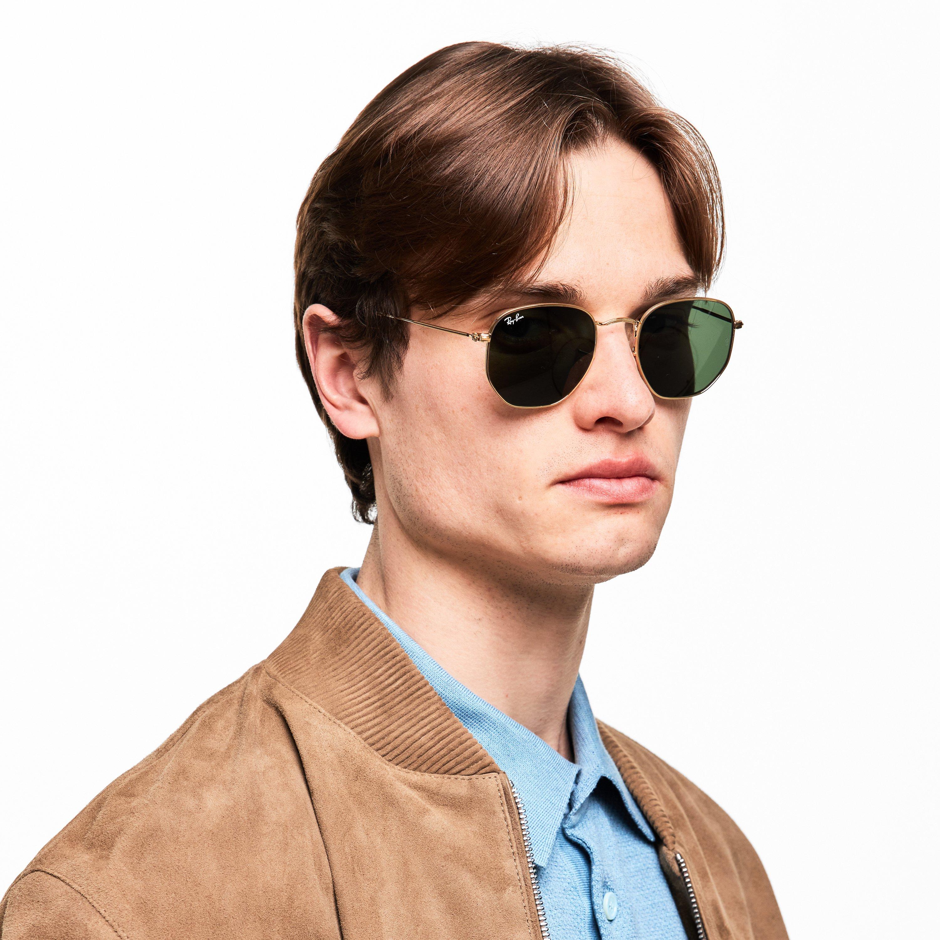 Arista - Ray-Ban - Gold 0rb3548n Octagonal Sunglasses - 3