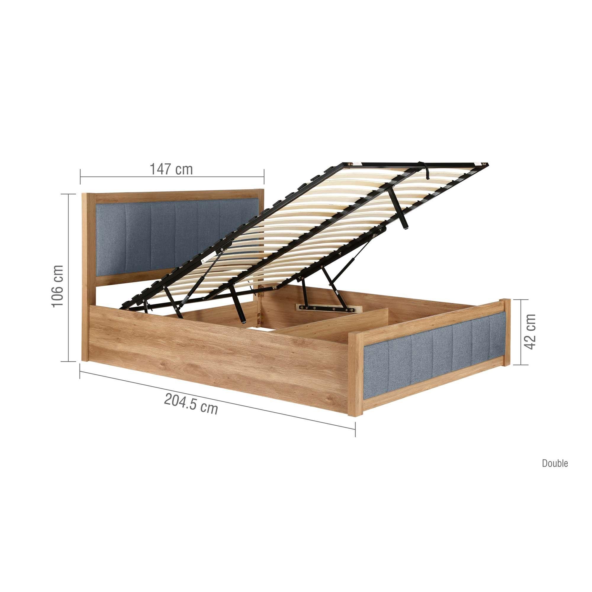 Brown - Birlea - Belmont Ottoman Bed - 8